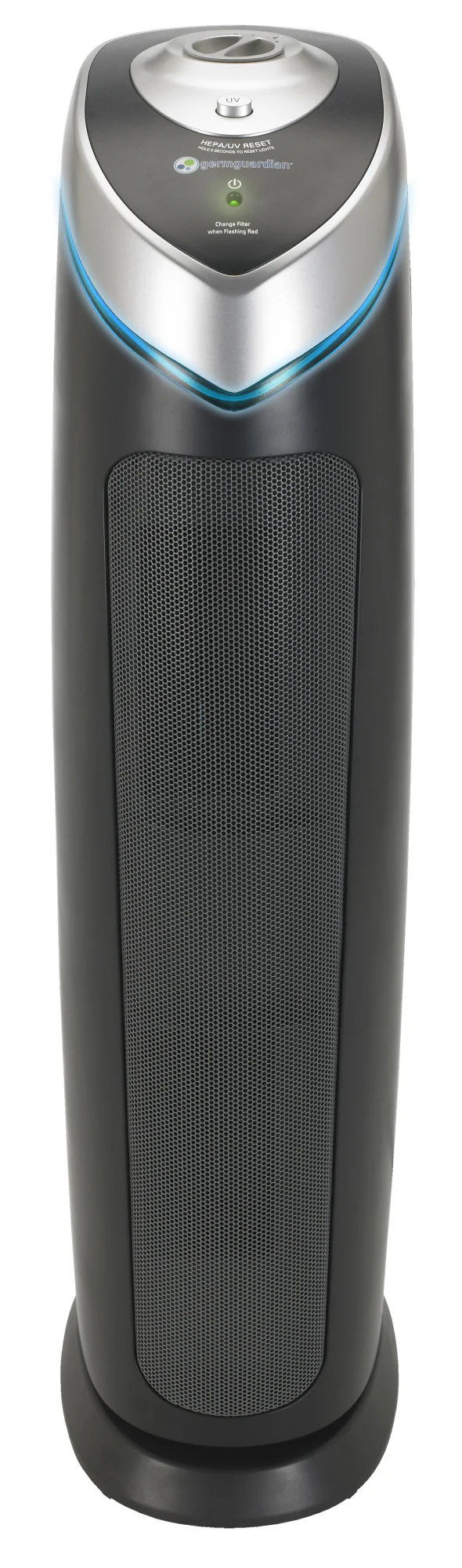GermGuardian AC5000 HEPA PURE™ 28" Tower Air Purifier (3-speed 3-stage UV-C filtration, black) - Image 5