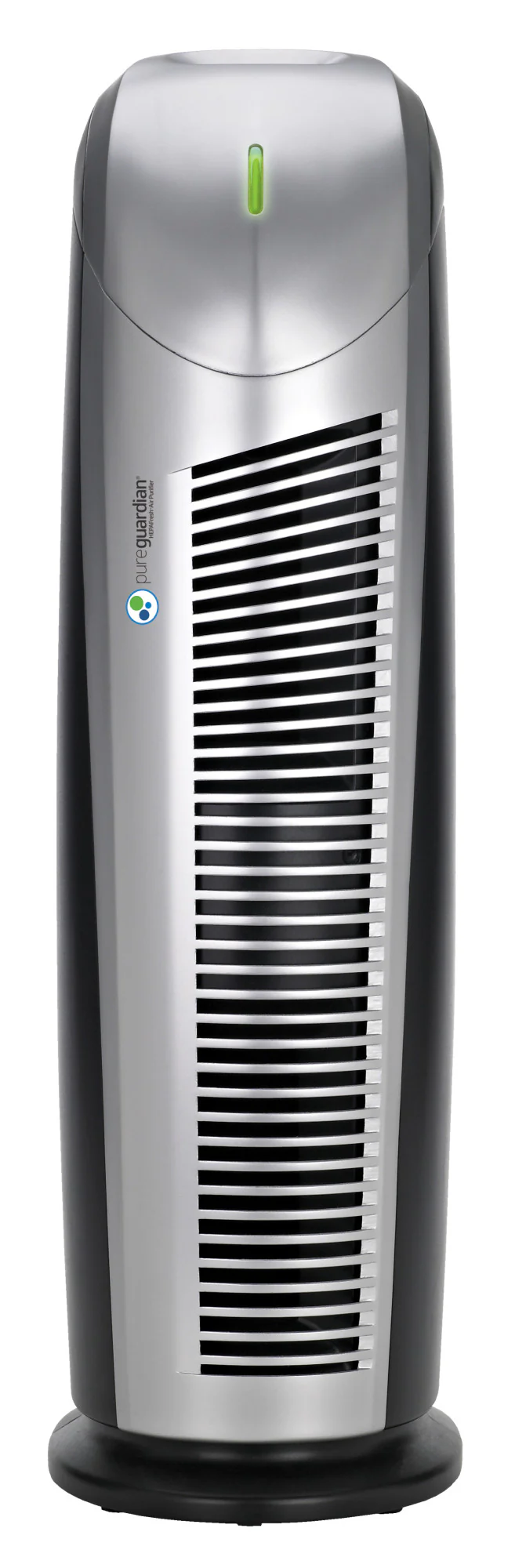 PureGuardian AP2200 HEPA PURE™ 22" Tower Air Purifier (3-speed 2-stage filtration, silver/black) - Image 3