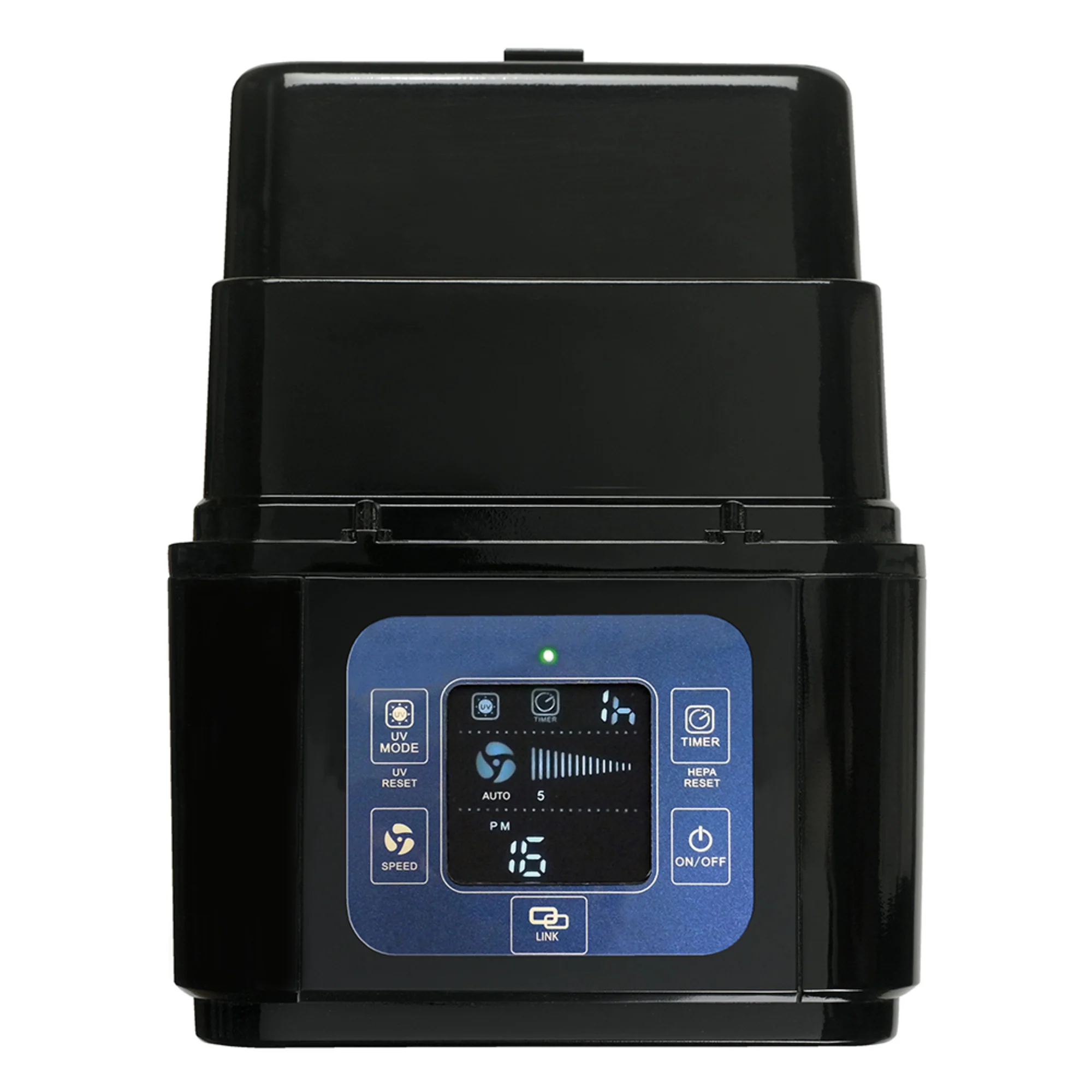 GermGuardian CDAP4500 22" Air Purifier with HEPA Pure Filter and UV-C: Black - Image 5