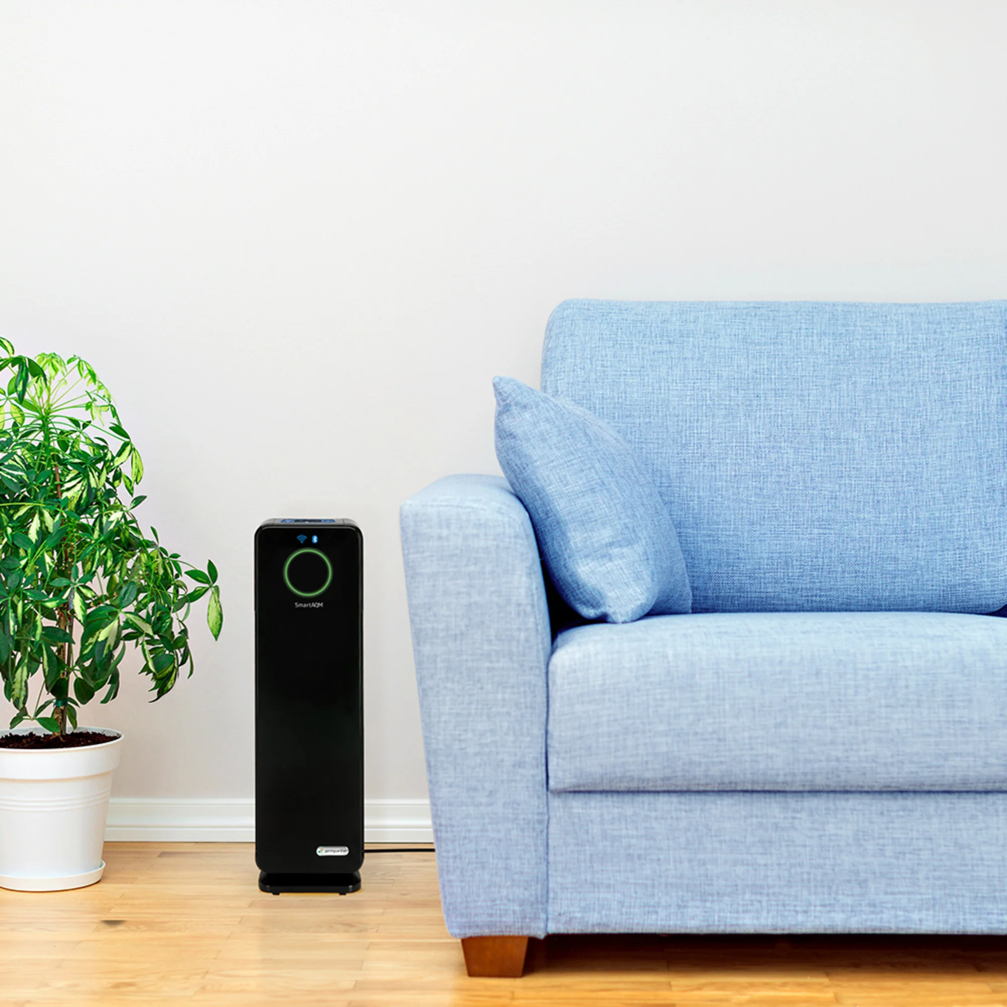 GermGuardian CDAP4500 22" Air Purifier with HEPA Pure Filter and UV-C: Black - Image 8
