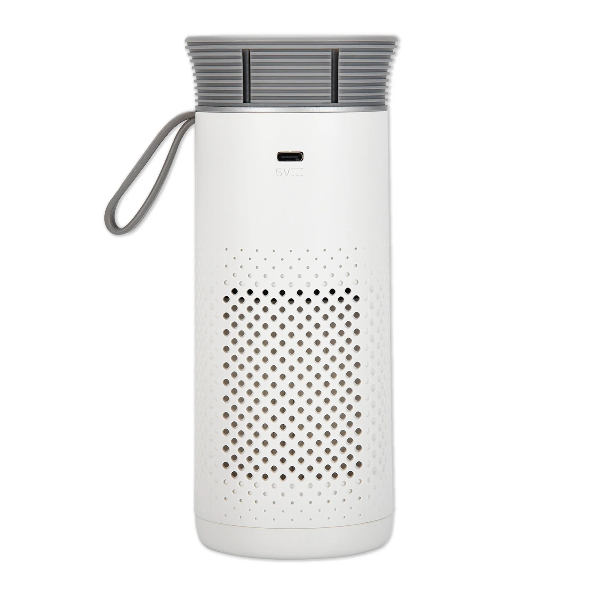 GermGuardian AC085 7" Portable Table Top Air Purifier (2-speed 3-stage UV-C filtration, white) - Image 8
