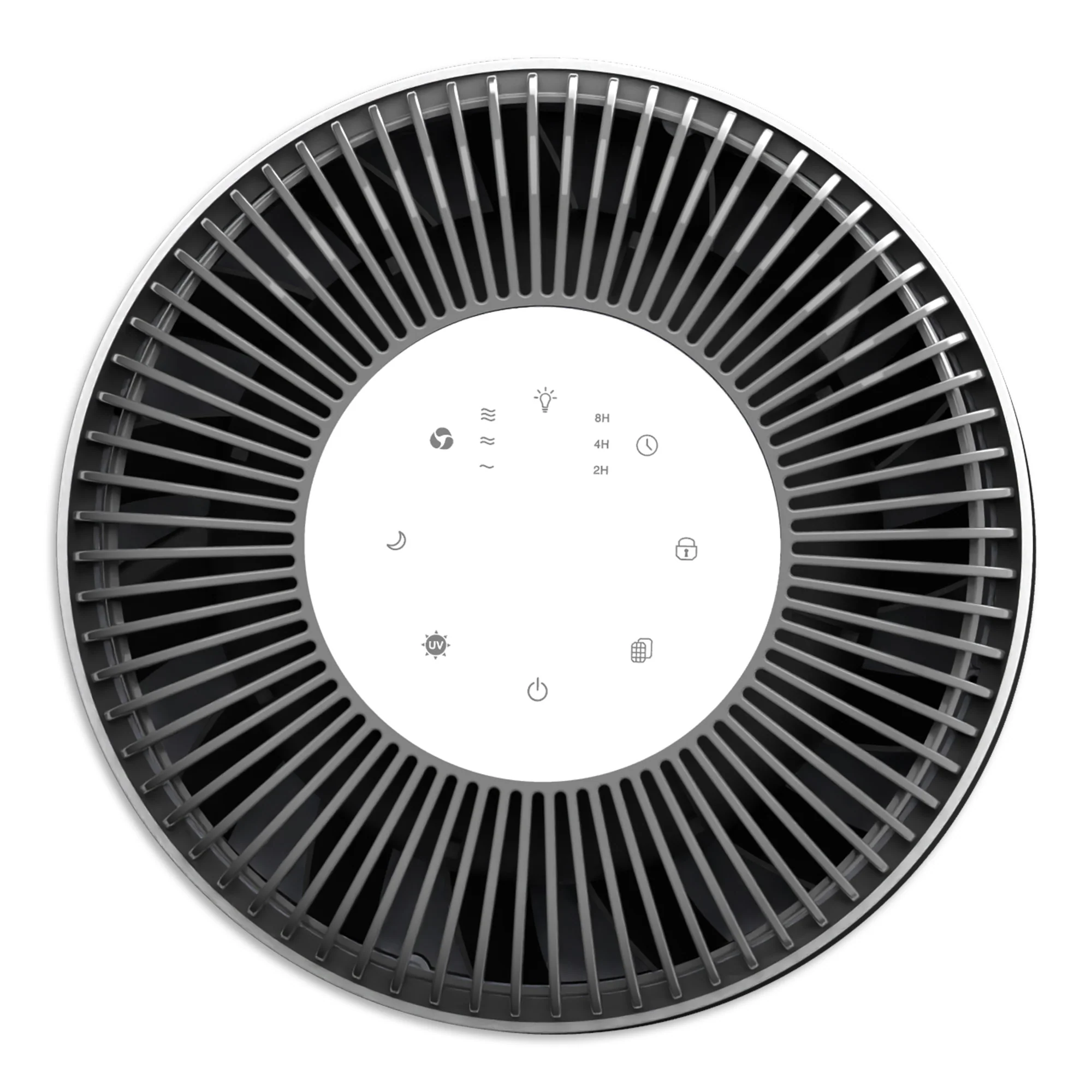 GermGuardian AC151 HEPA PURE™ 15" Table Top Air Purifier (360° 3-speed 4-stage UV-C filtration, white) - Image 7