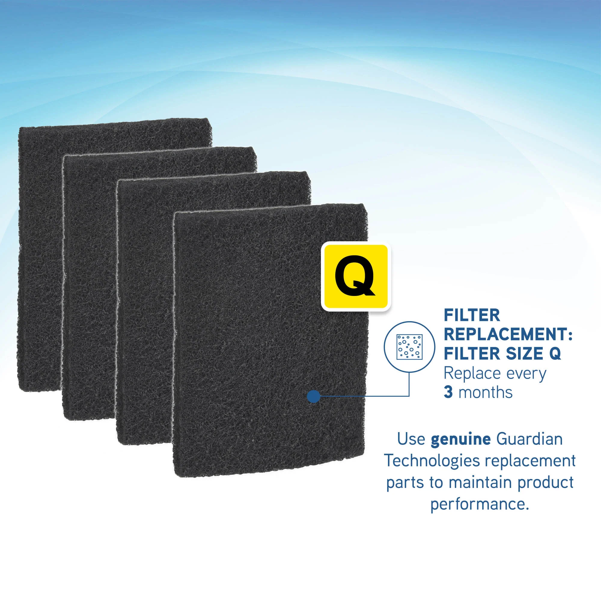 PureGuardian AC225 7" Pluggable Air Purifier (3-stage UV-C filtration, white) - Image 6
