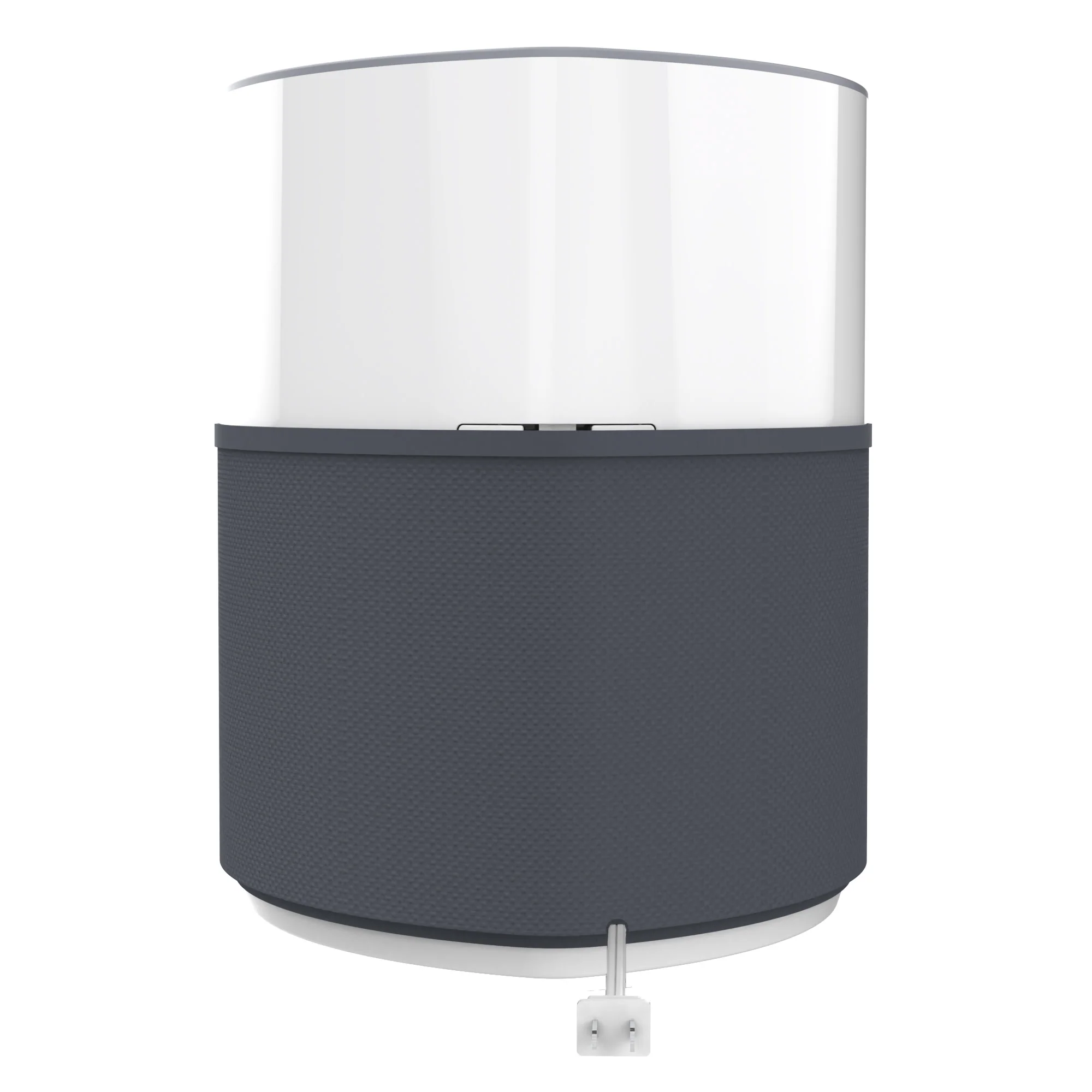 GermGuardian AC3050 AirSafe+ HEPA PURE™ 14" Table Top Air Purifier & Air Quality Sensor (360° 3-speed 4-stage UV-C filtration, white/gray) - Image 8