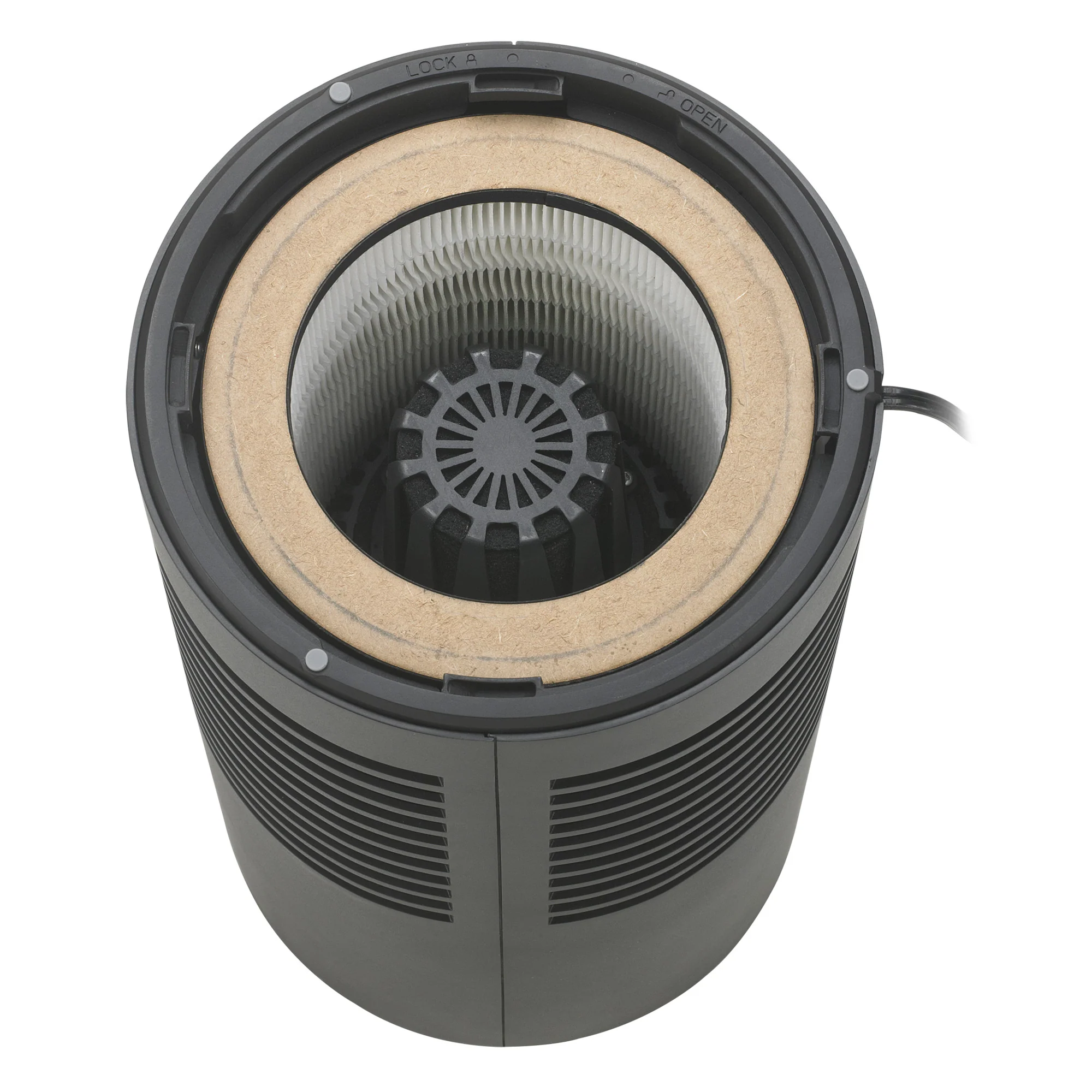 GermGuardian AC4700 HEPA PURE™ 15" Tower Air Purifier (3-speed 3-stage UV-C filtration, black) - Image 9