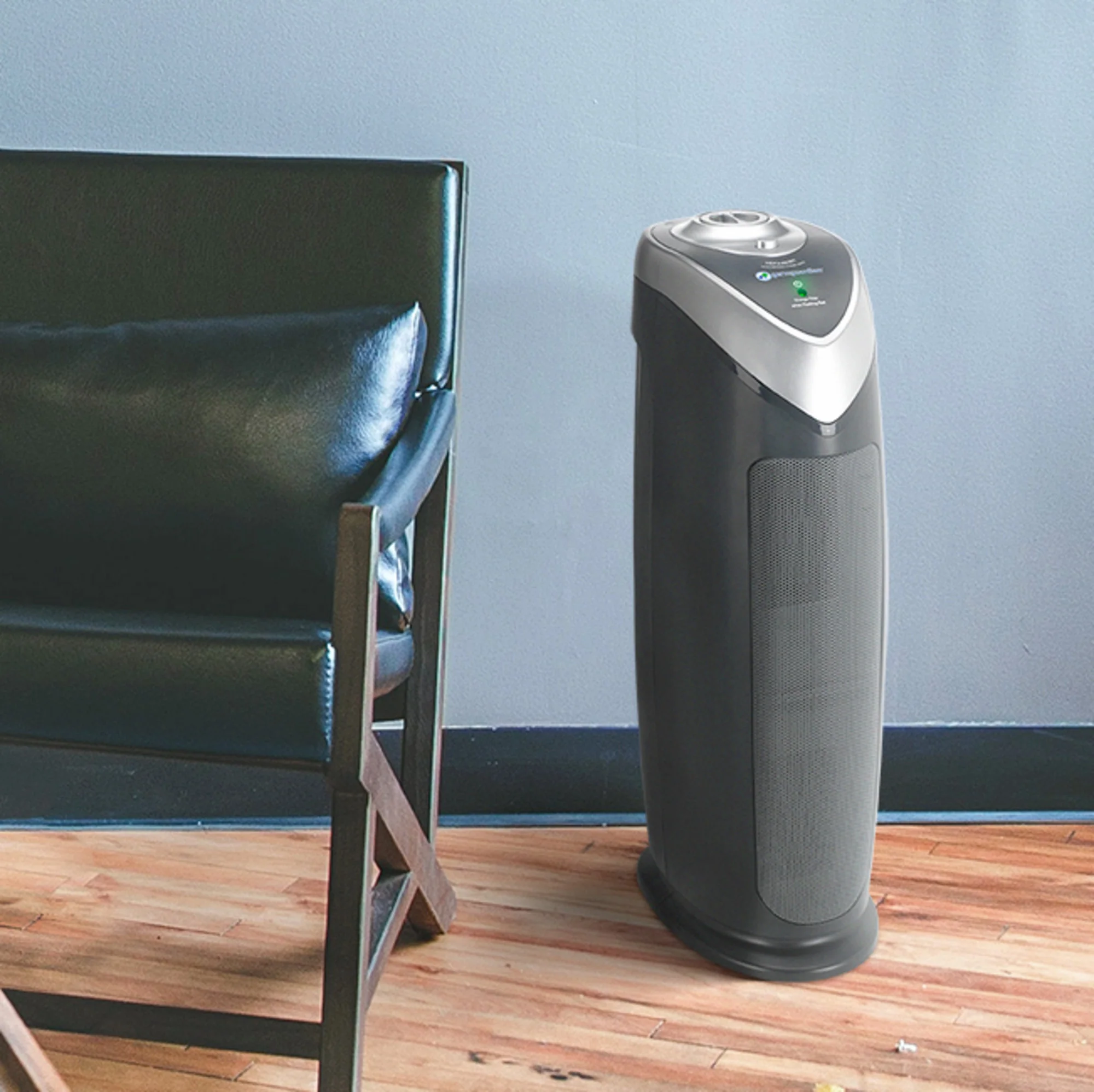 GermGuardian AC4820 HEPA PURE⢠22" Tower Air Purifier (3-speed 2-stage filtration, black) - Image 9