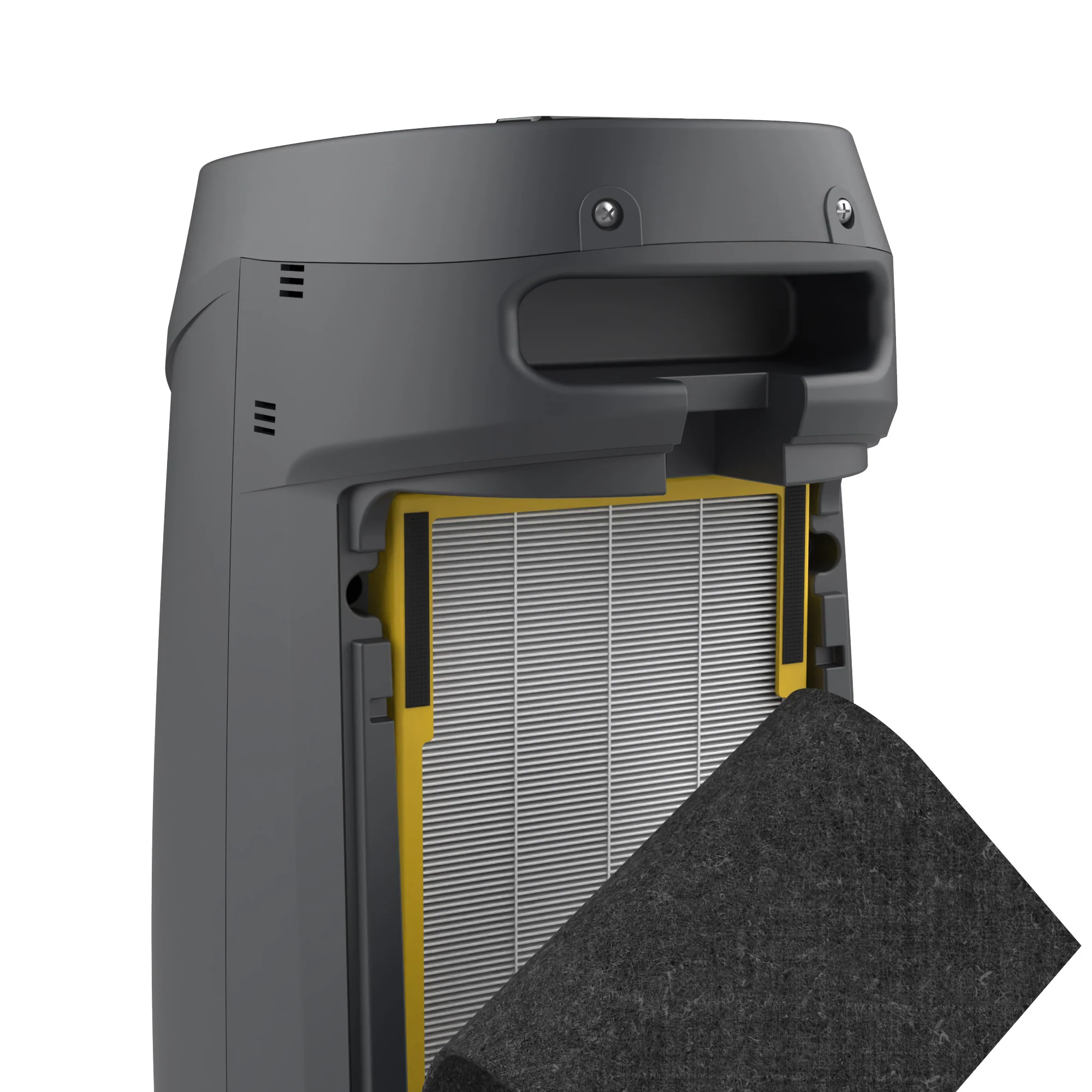 GermGuardian AC4880 HEPA PURE™ 22" Tower Air Purifier (5-speed 4-stage UV-C filtration, graphite) - Image 10