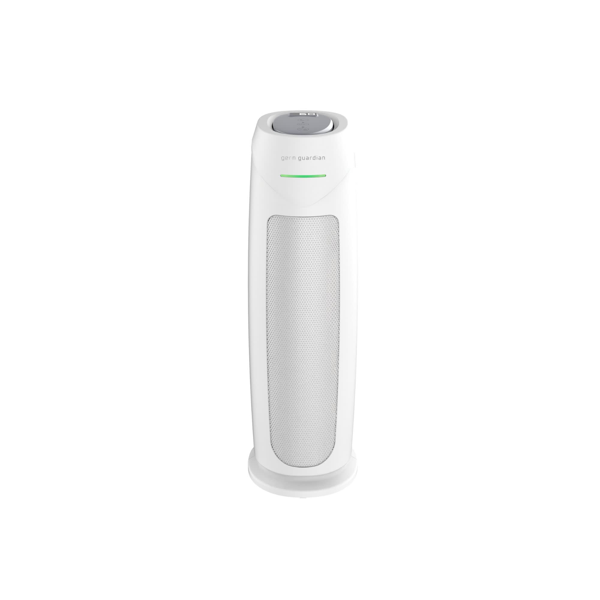 GermGuardian AC4880 HEPA PURE™ 22" Tower Air Purifier (5-speed 4-stage UV-C filtration, white) - Image 9