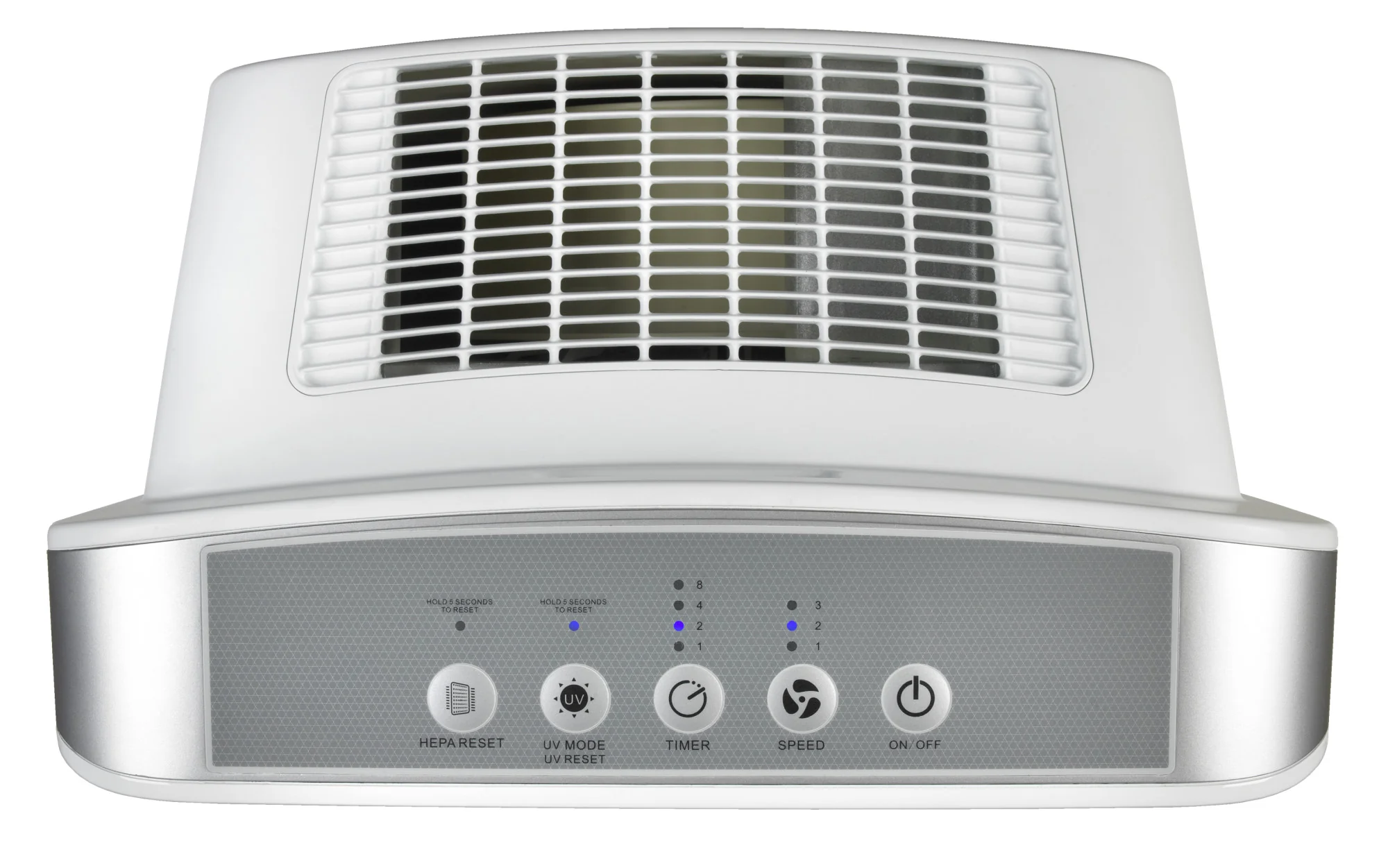 GermGuardian AC5900 HEPA PURE™ 21" Console Air Purifier & Bonus Filter (3-speed 4-stage filtration, white) - Image 8