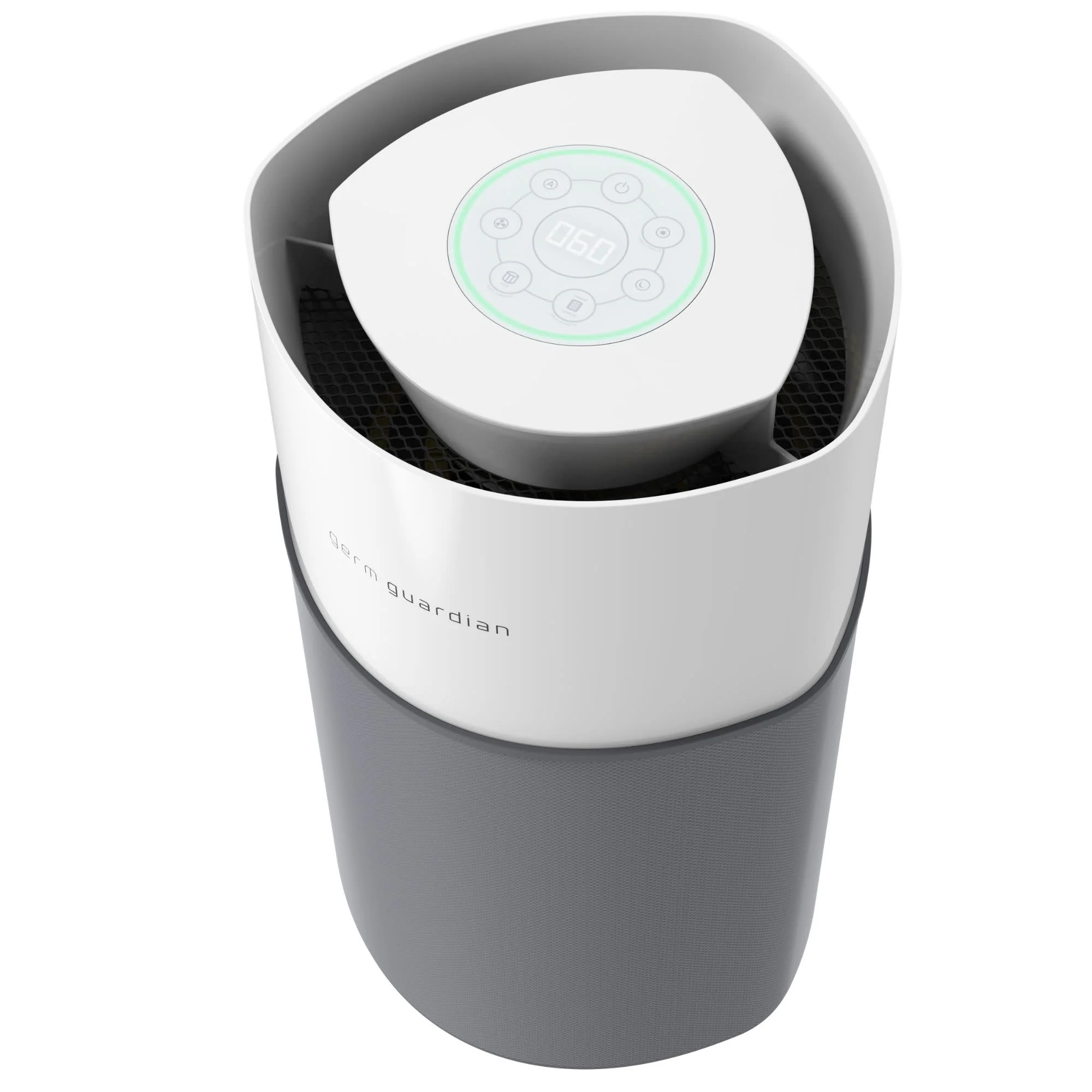 GermGuardian AP3250 HEPA PURE™ 22" Console Air Purifier (wi-fi enabled 10-speed 4-stage UV-C filtration, white/gray) - Image 6