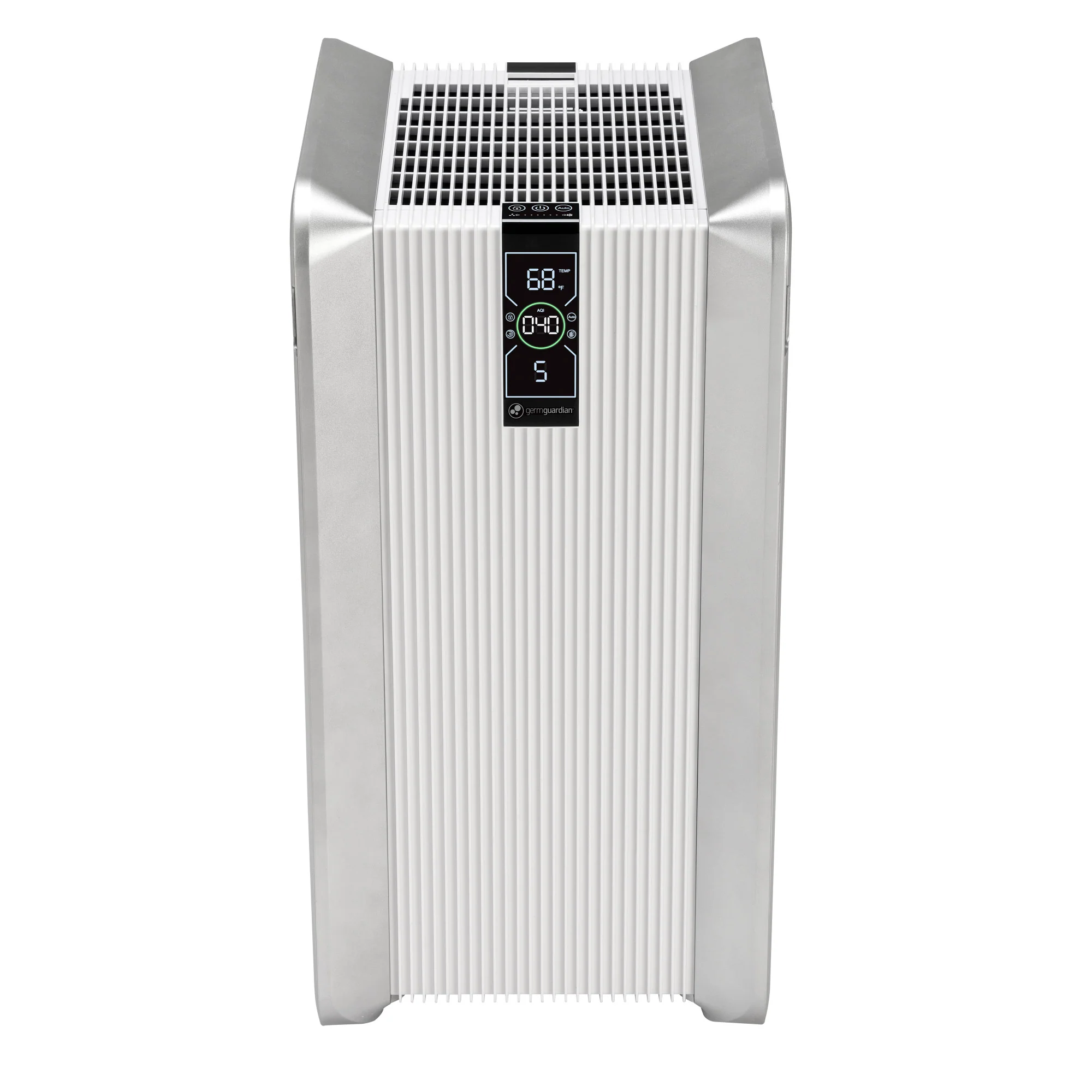 GermGuardian AC6100 PRO HEPA PURE™ 30" Console Air Purifier & Air Quality Monitor (5-speed 4-stage filtration, white) - Image 7