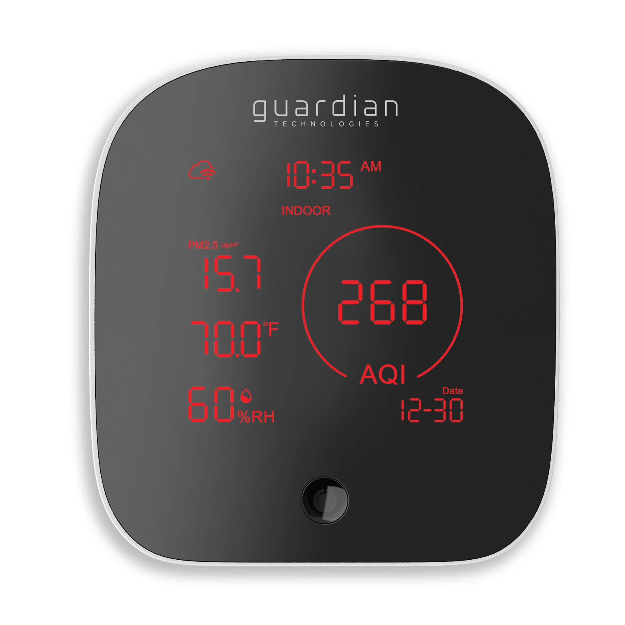 GermGuardian AQM101 Smart Air Quality Monitor (white) - Image 10