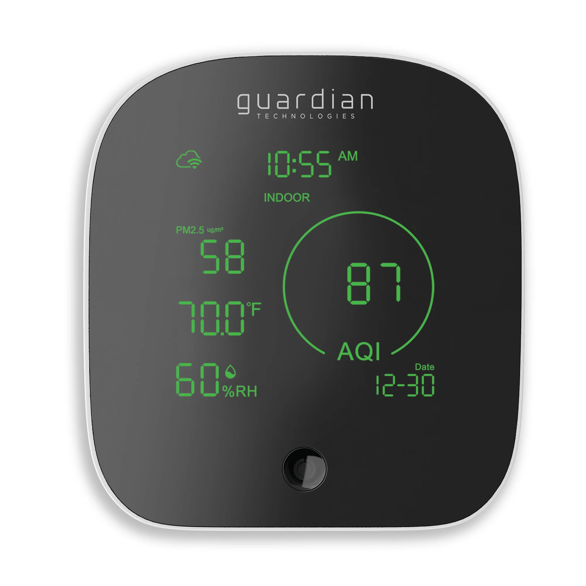GermGuardian AQM101 Smart Air Quality Monitor (white) - Image 7