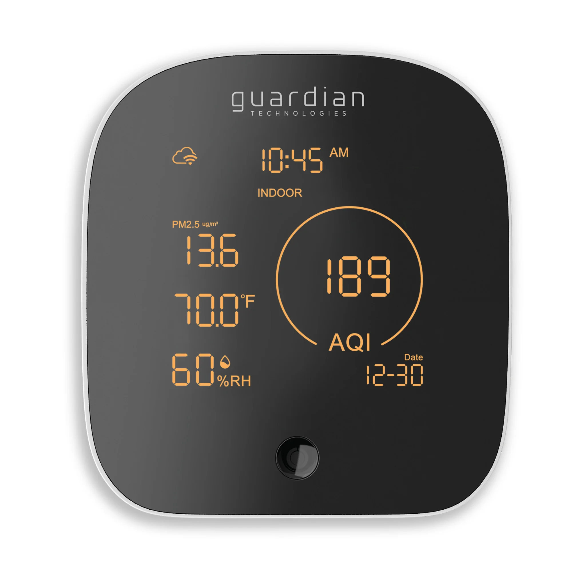 GermGuardian AQM101 Smart Air Quality Monitor (white) - Image 9