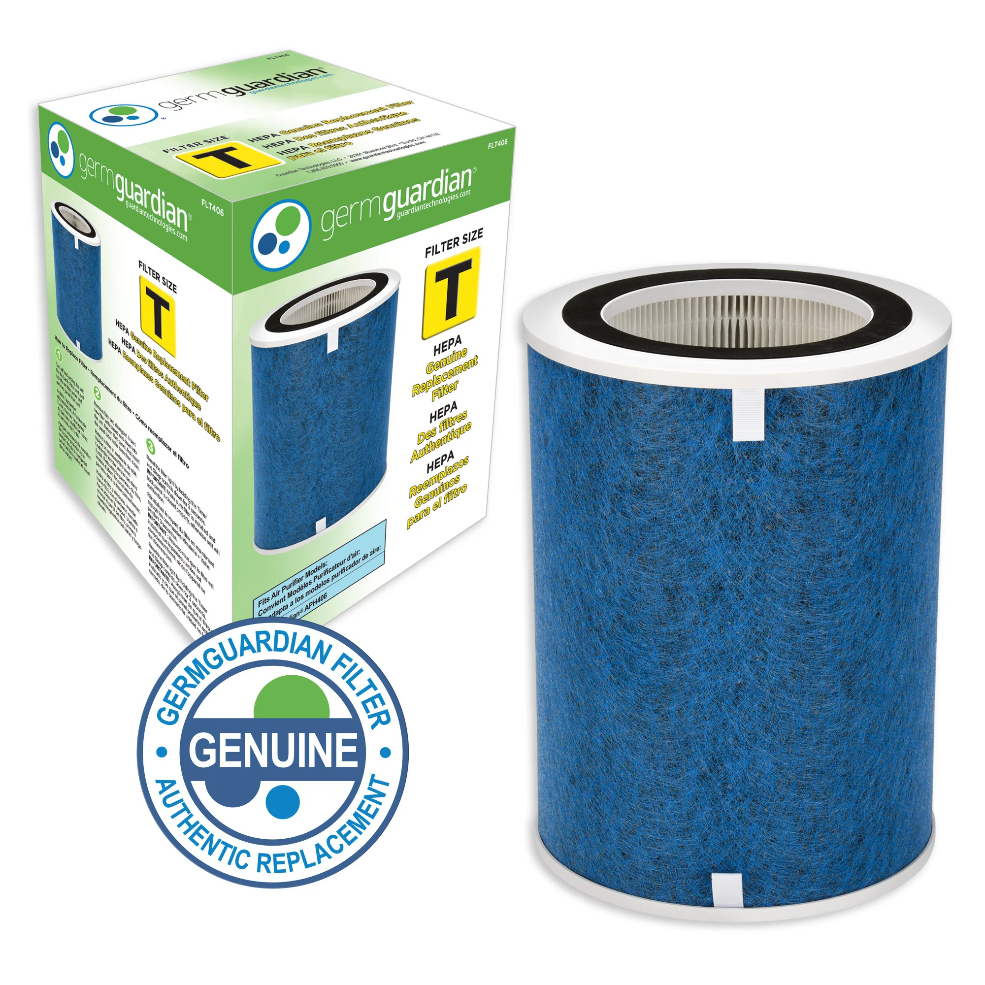 GermGuardian FLT406 HEPA PURE™ Air Purifier Filter T