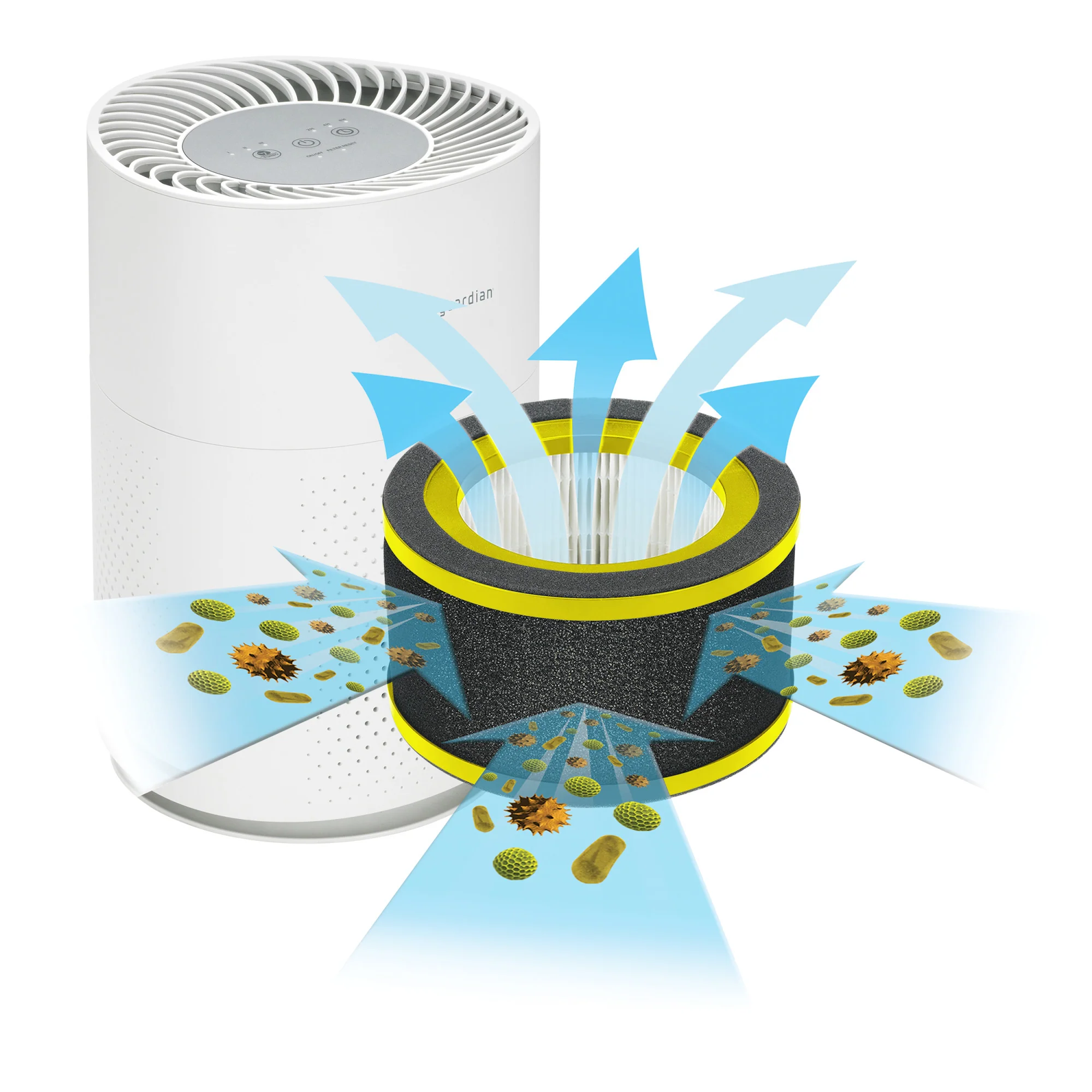GermGuardian FLT4200 HEPA PURE™ Air Purifier Filter L - Image 5