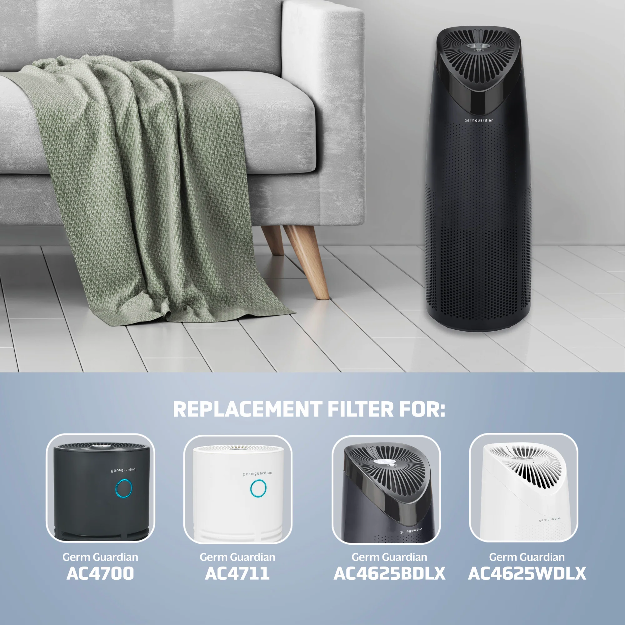 GermGuardian FLT4700 HEPA PURE™ Air Purifier Filter M - Image 3