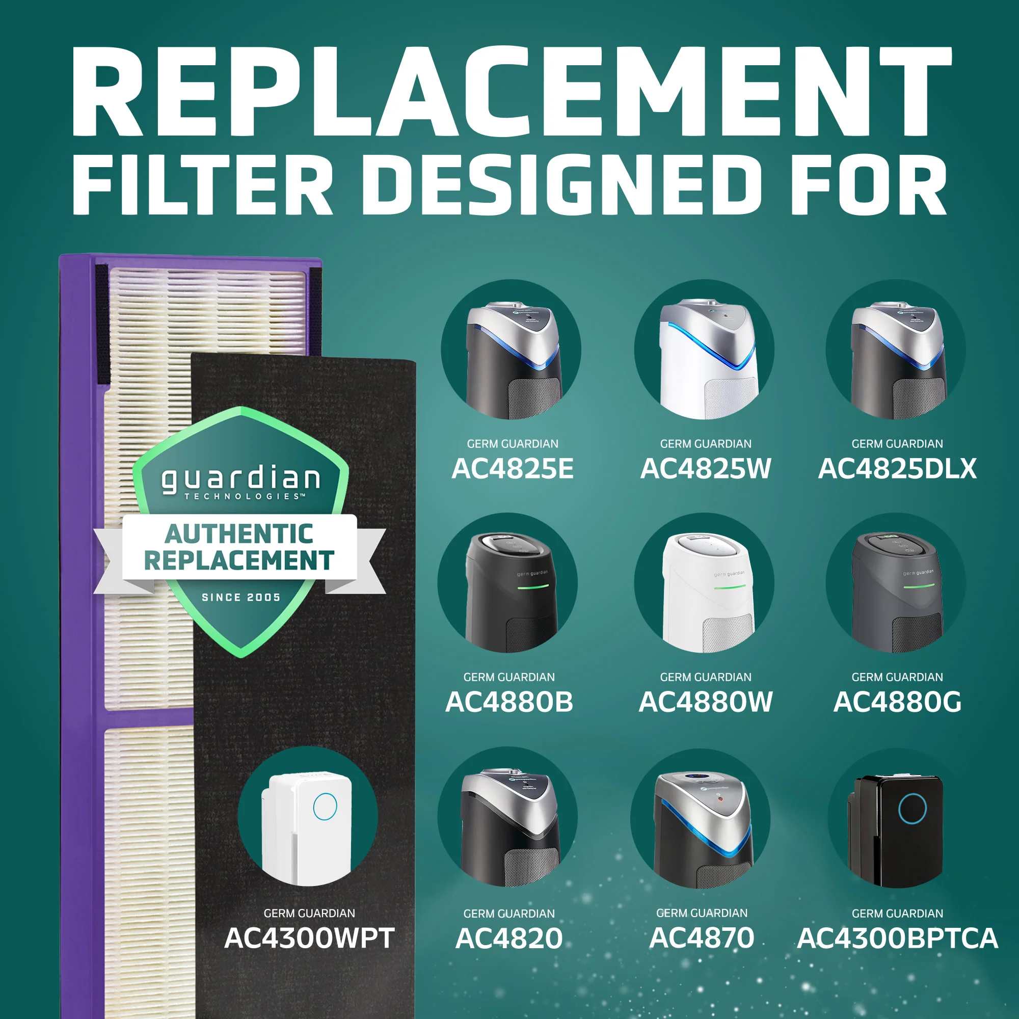 GermGuardian FLT4850PT PET PURE™ Air Purifier Filter B - Image 3