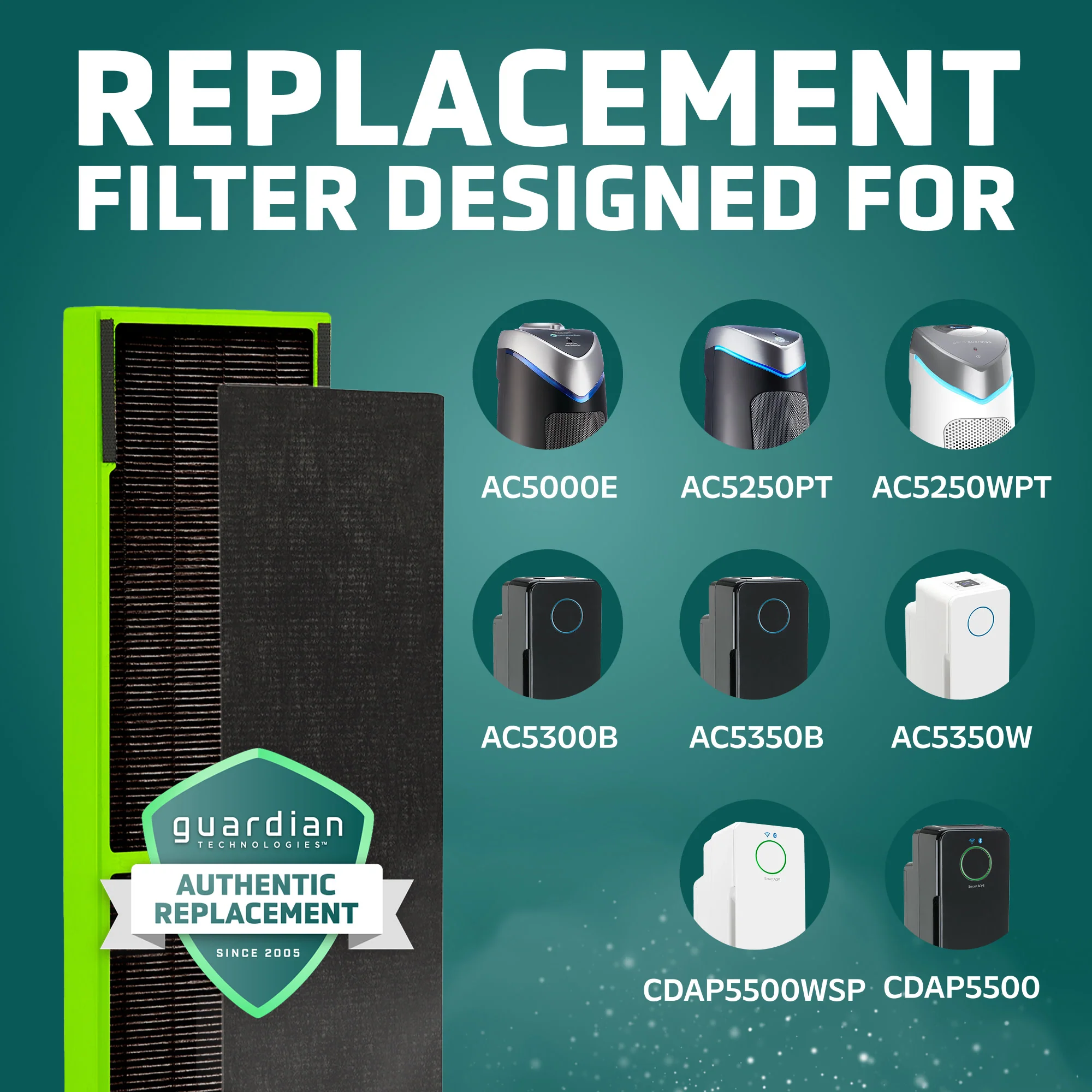 GermGuardian FLT5000VO TOXIN CLEAR™ Air Purifier Filter C - Image 3