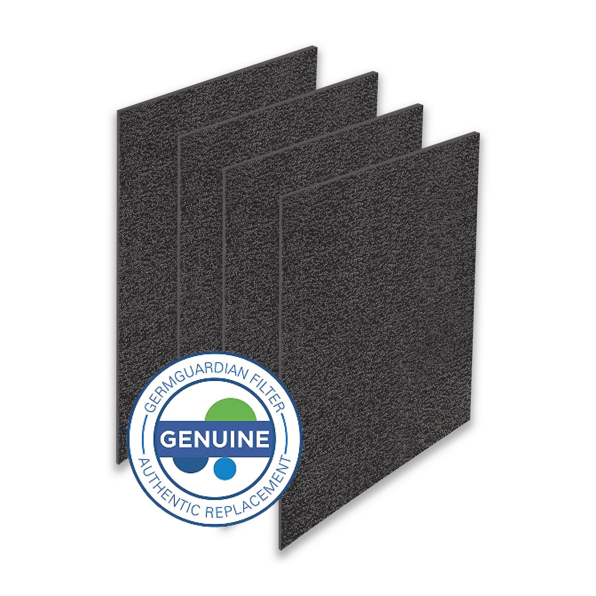 GermGuardian FLT51CB4 Carbon Replacement Filter O for AC5109W Air Purifier, 4 Pack