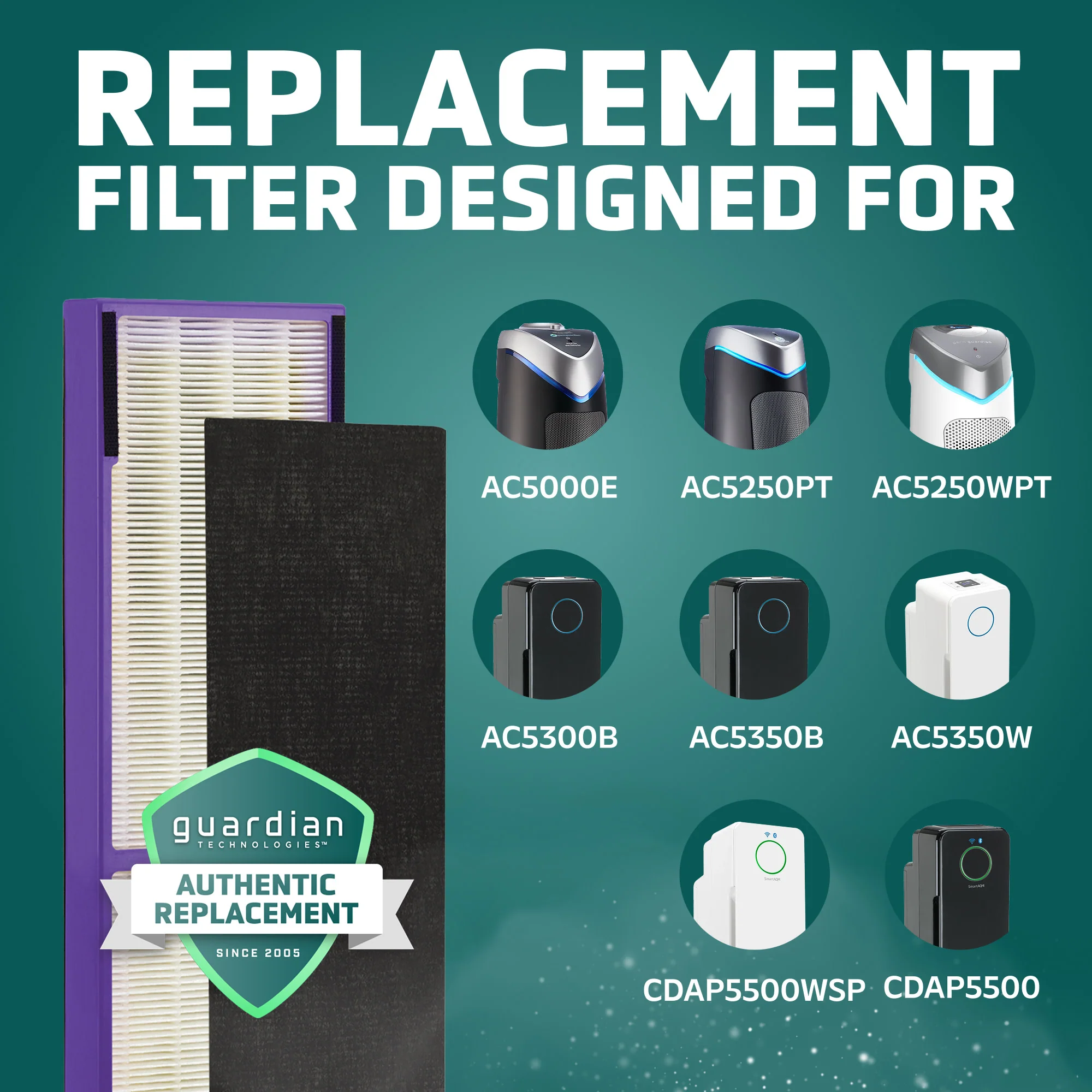 GermGuardian FLT5250PT PET PURE™ Air Purifier Filter C - Image 3