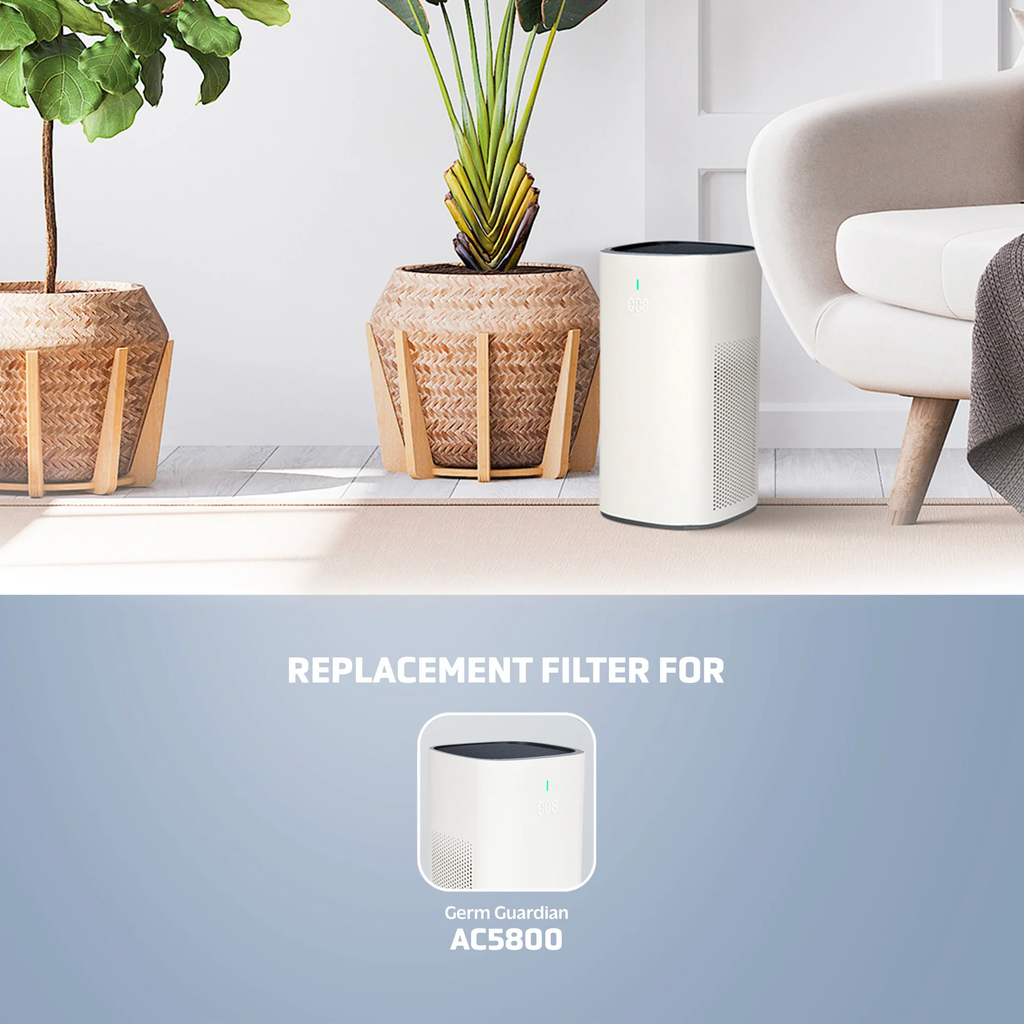 GermGuardian FLT5800 HEPA PURE™ Air Purifier Filter P - Image 3