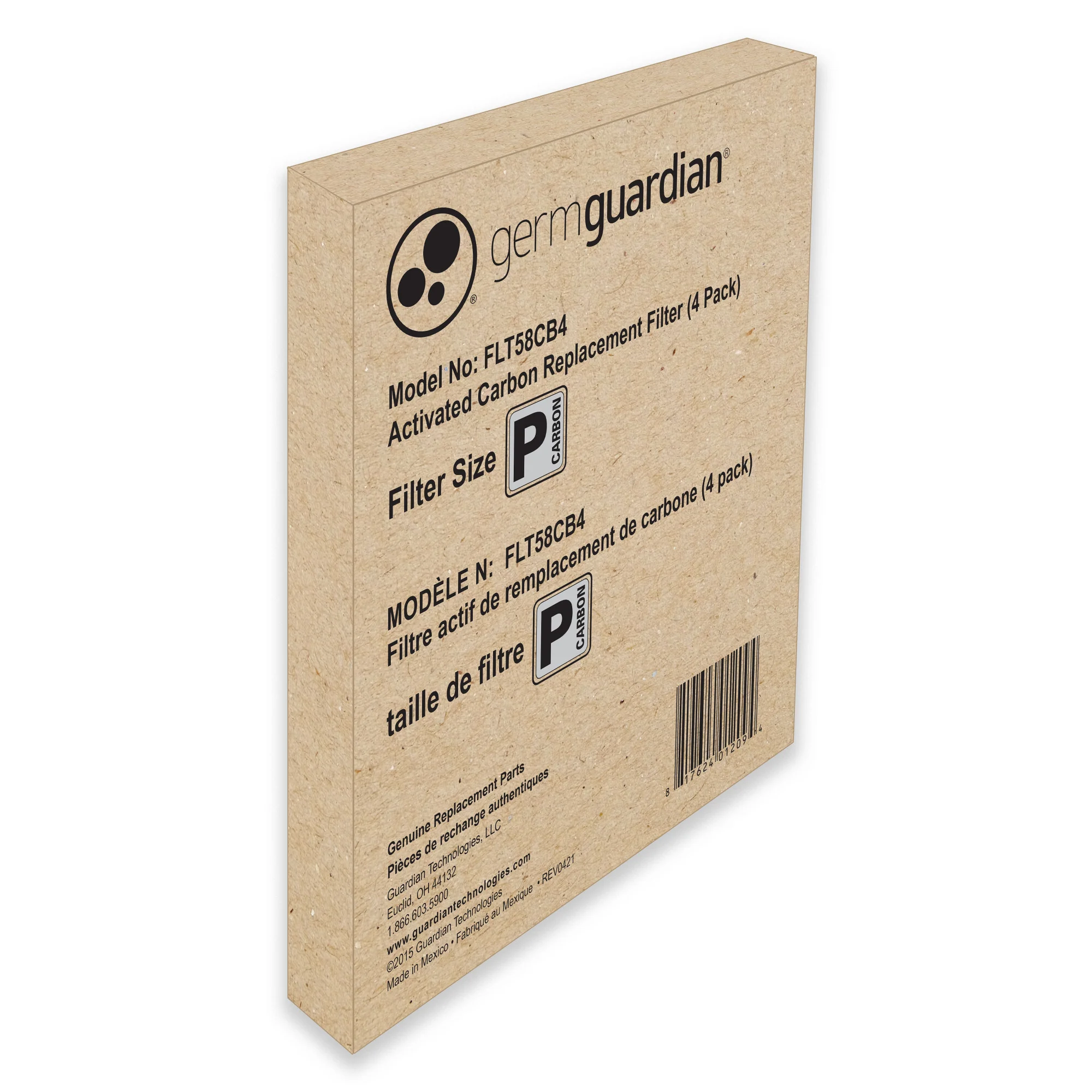 GermGuardian FLT58CB4 Carbon Replacement Filter P: 4 pack - Image 6