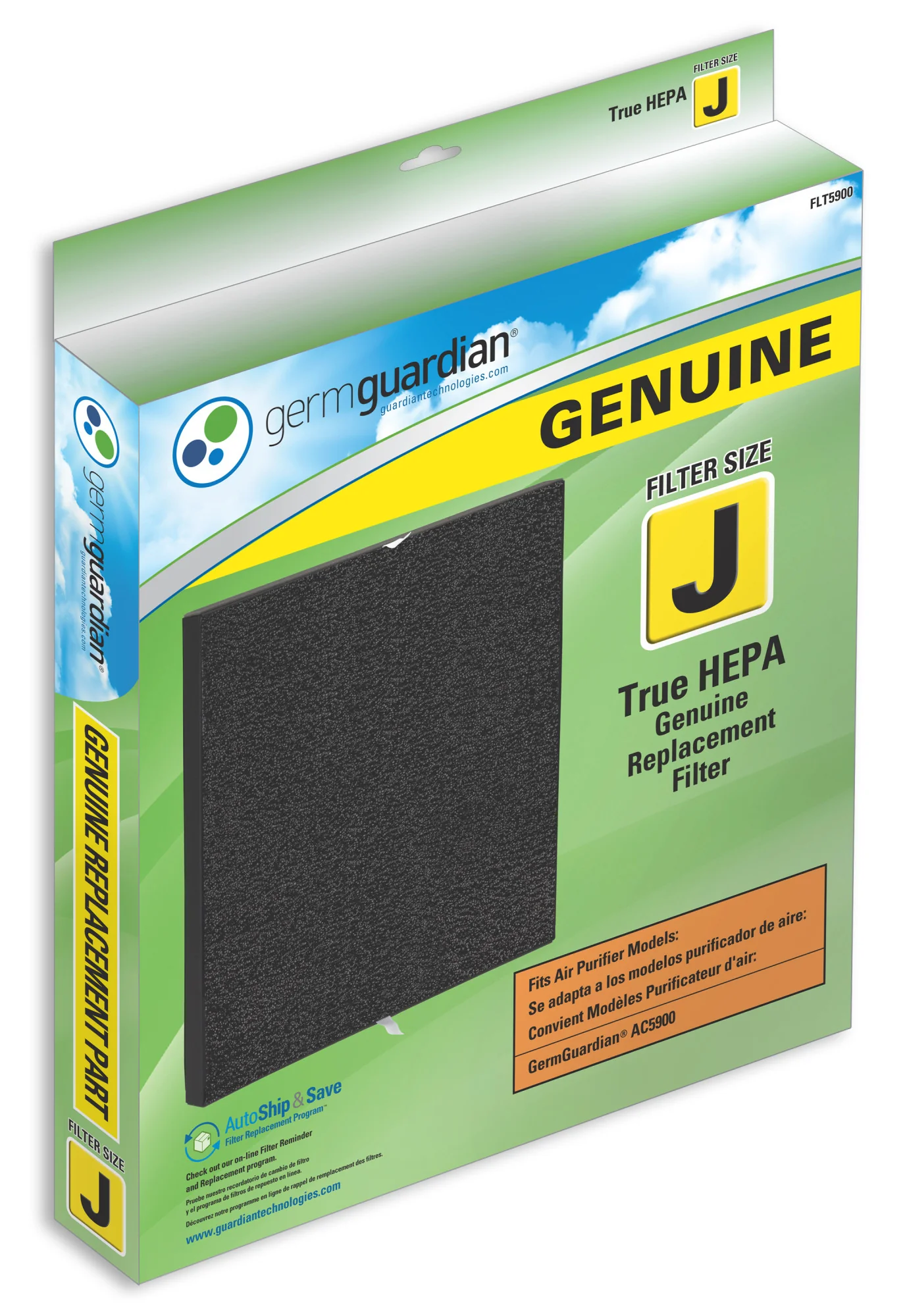 GermGuardian FLT5900 HEPA PURE™ Air Purifier Filter J - Image 8