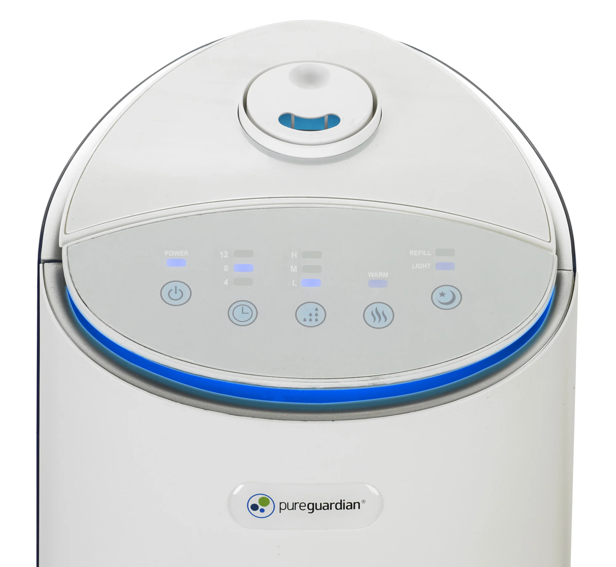 PureGuardian H3250WCA Ultrasonic Warm and Cool Mist Humidifier Tower with Aromatherapy Tray, 1.5-Gallons - Image 10