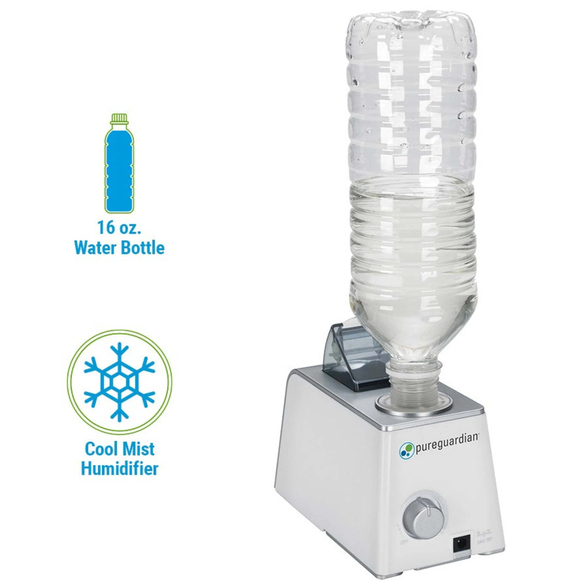 PureGuardian H500 Personal Travel Ultrasonic Humidifier - Image 2
