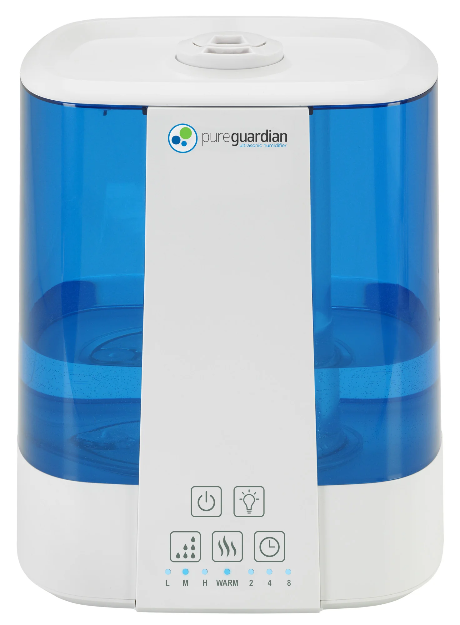 PureGuardian H5225 Top Fill Ultrasonic Cool and Warm Mist Humidifier with Aromatherapy Tray, 2-Gallon - Image 9