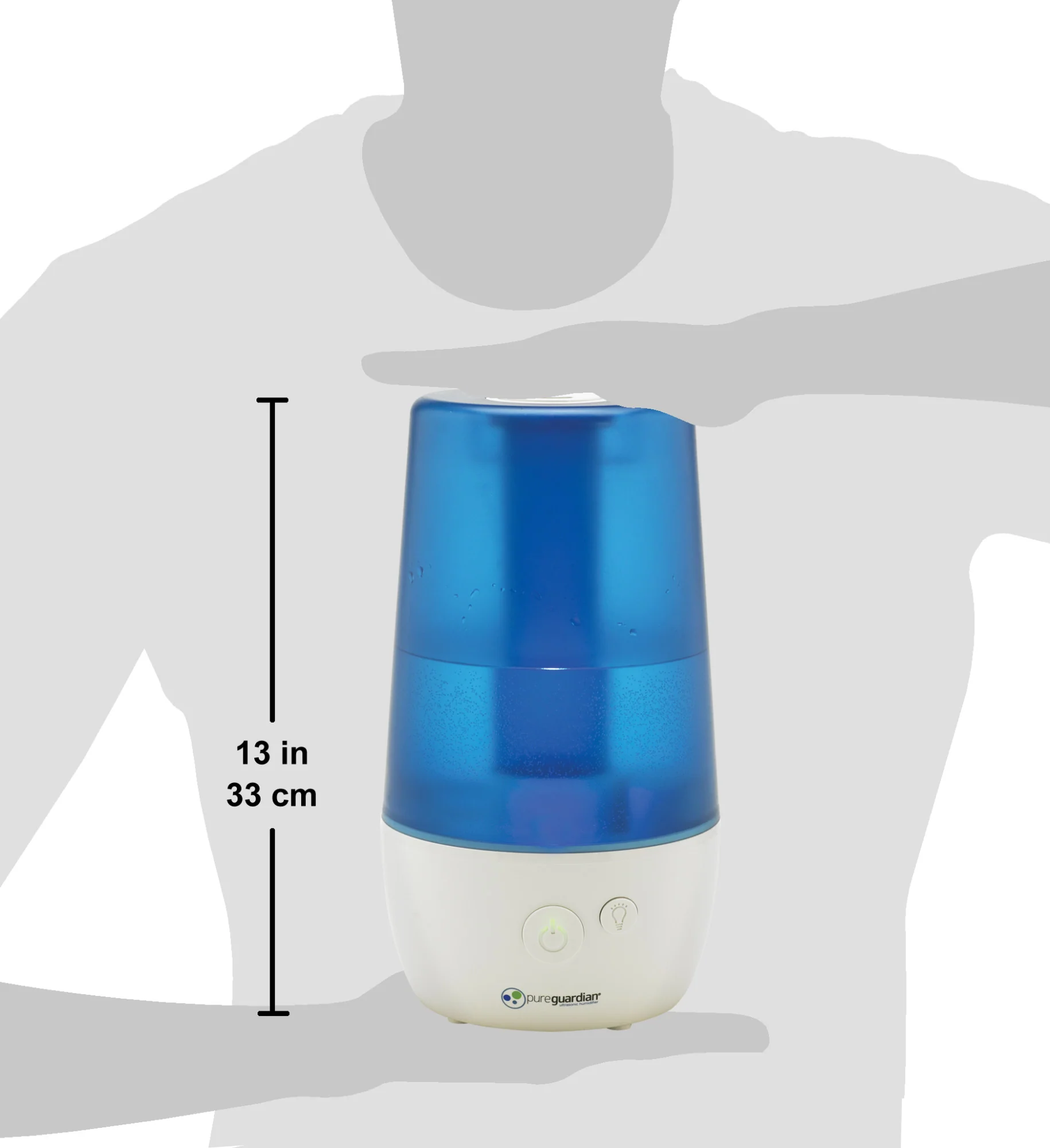 PureGuardian H965AR 1-Gallon Ultrasonic Cool Mist Humidifier - Image 11