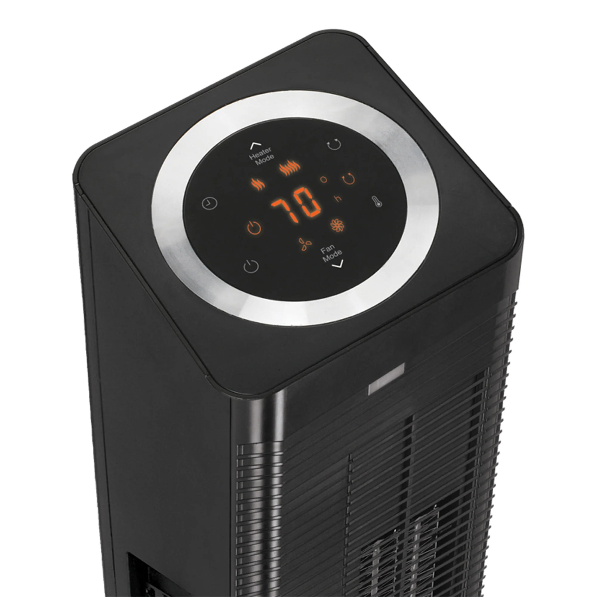 PureGuardian HTR410B Oscillating 27" Whole Room Tower Heater and Fan with Remote Control - Image 3