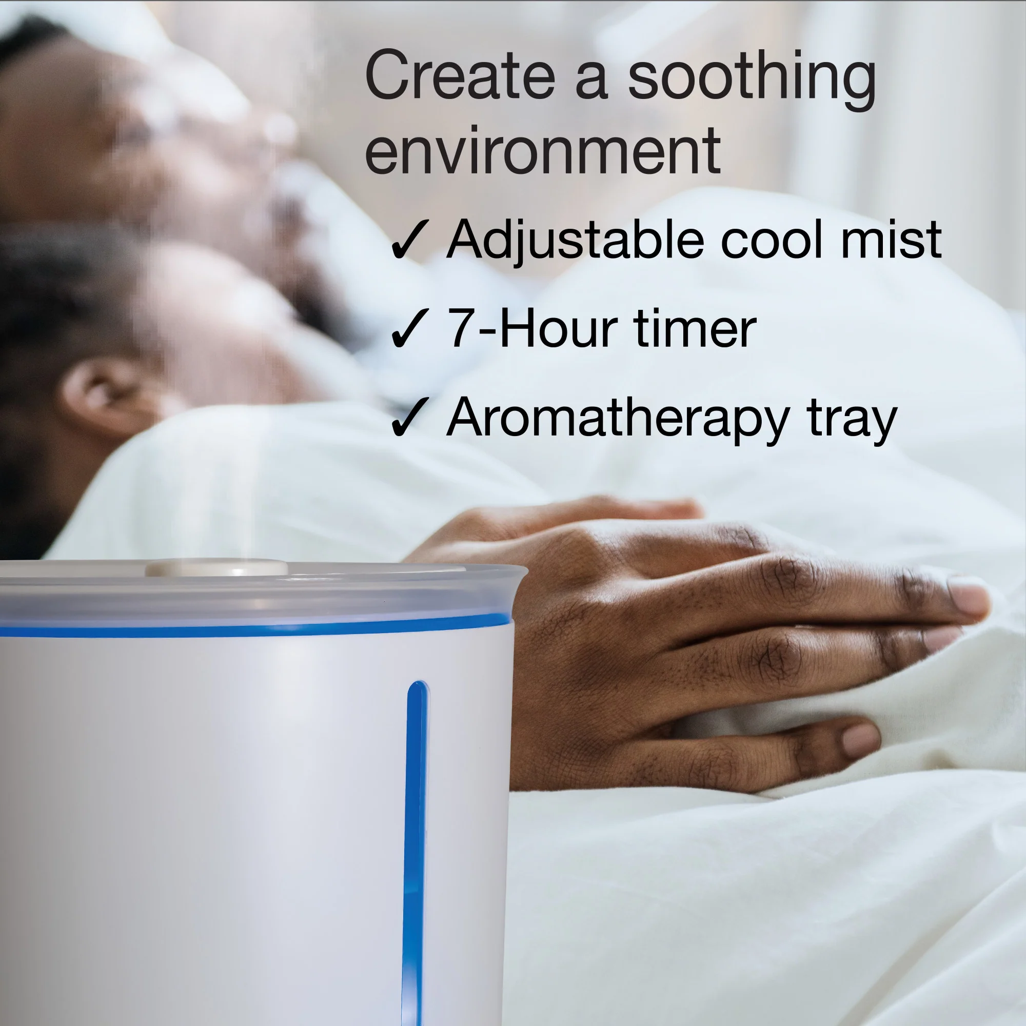 Lasko UH250 Top Fill Ultrasonic Cool Mist Humidifier - Image 4