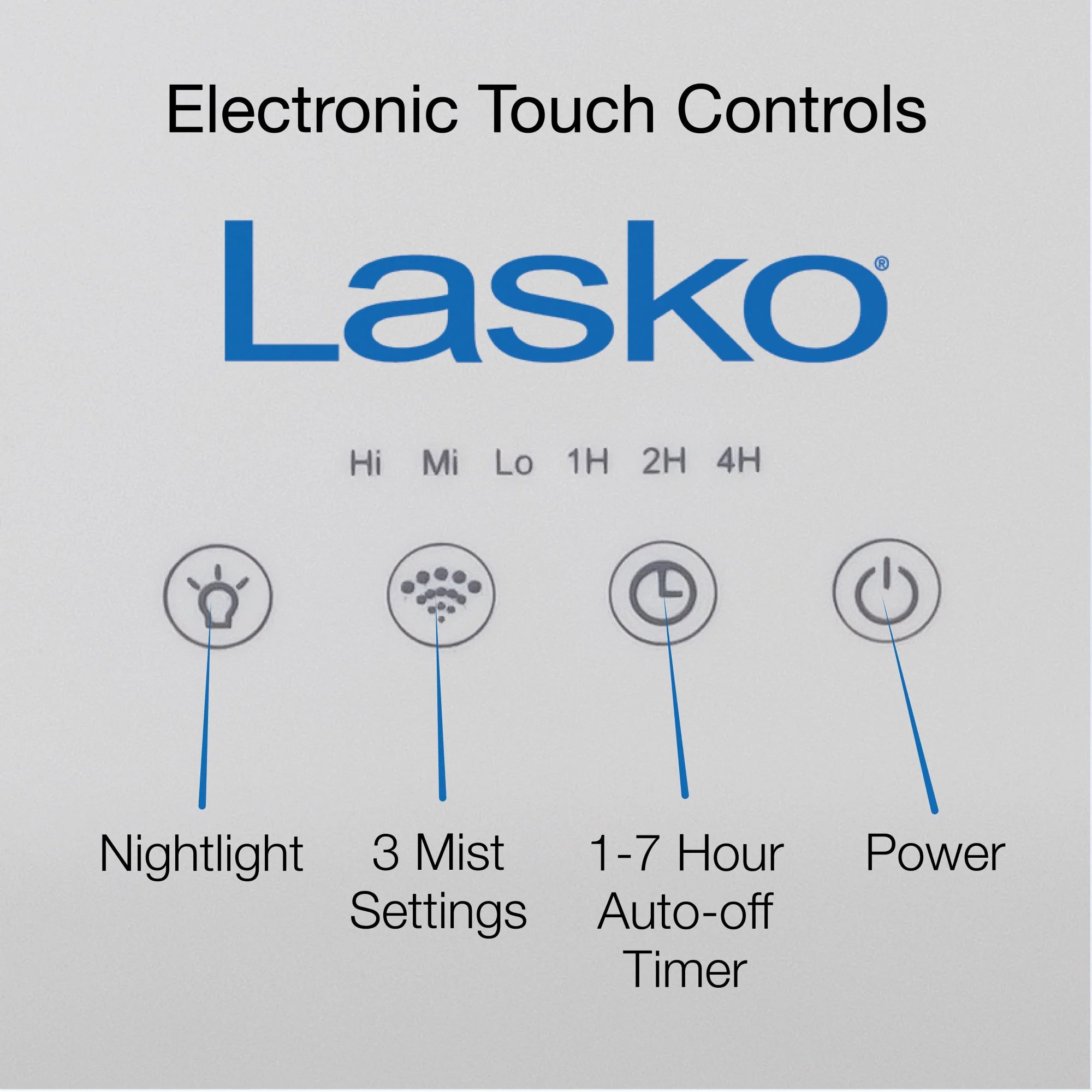 Lasko UH250 Top Fill Ultrasonic Cool Mist Humidifier - Image 6