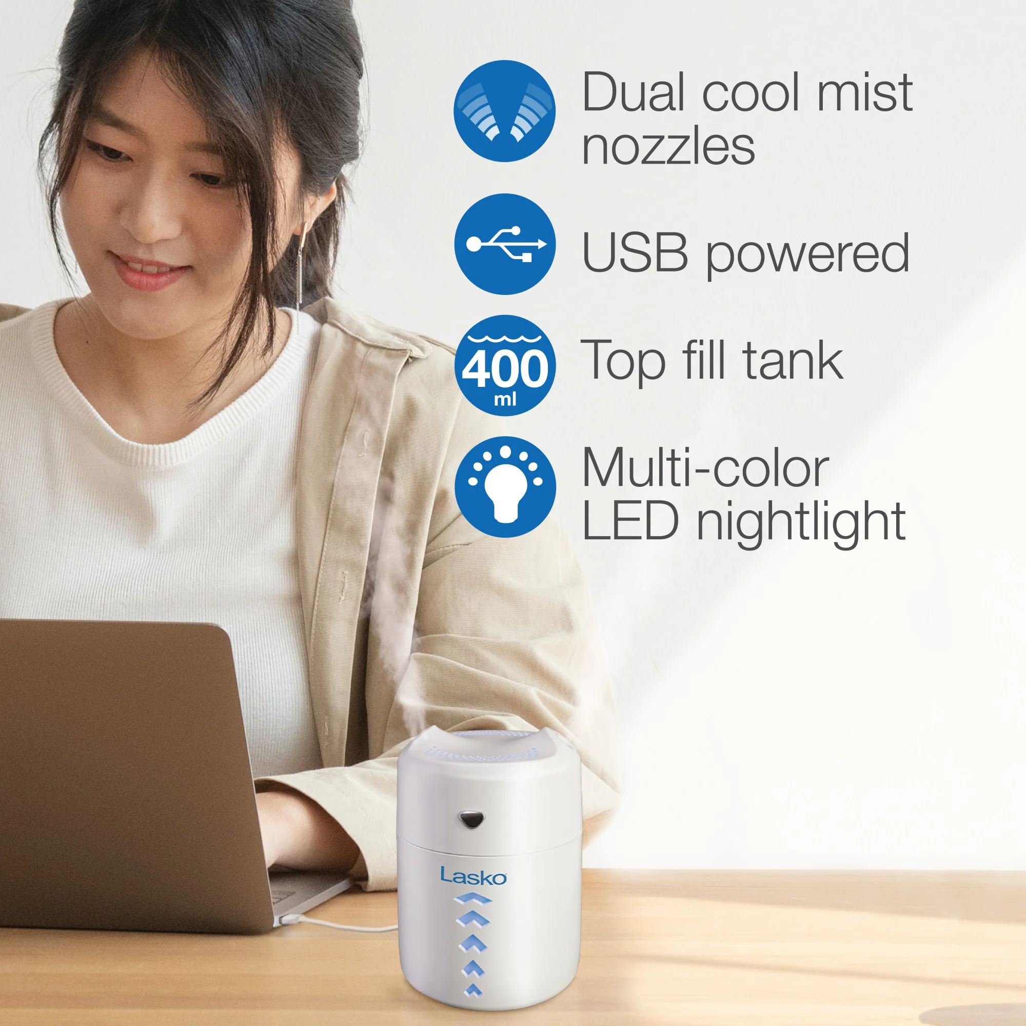 Ultrasonic Personal Humidifier - Image 4