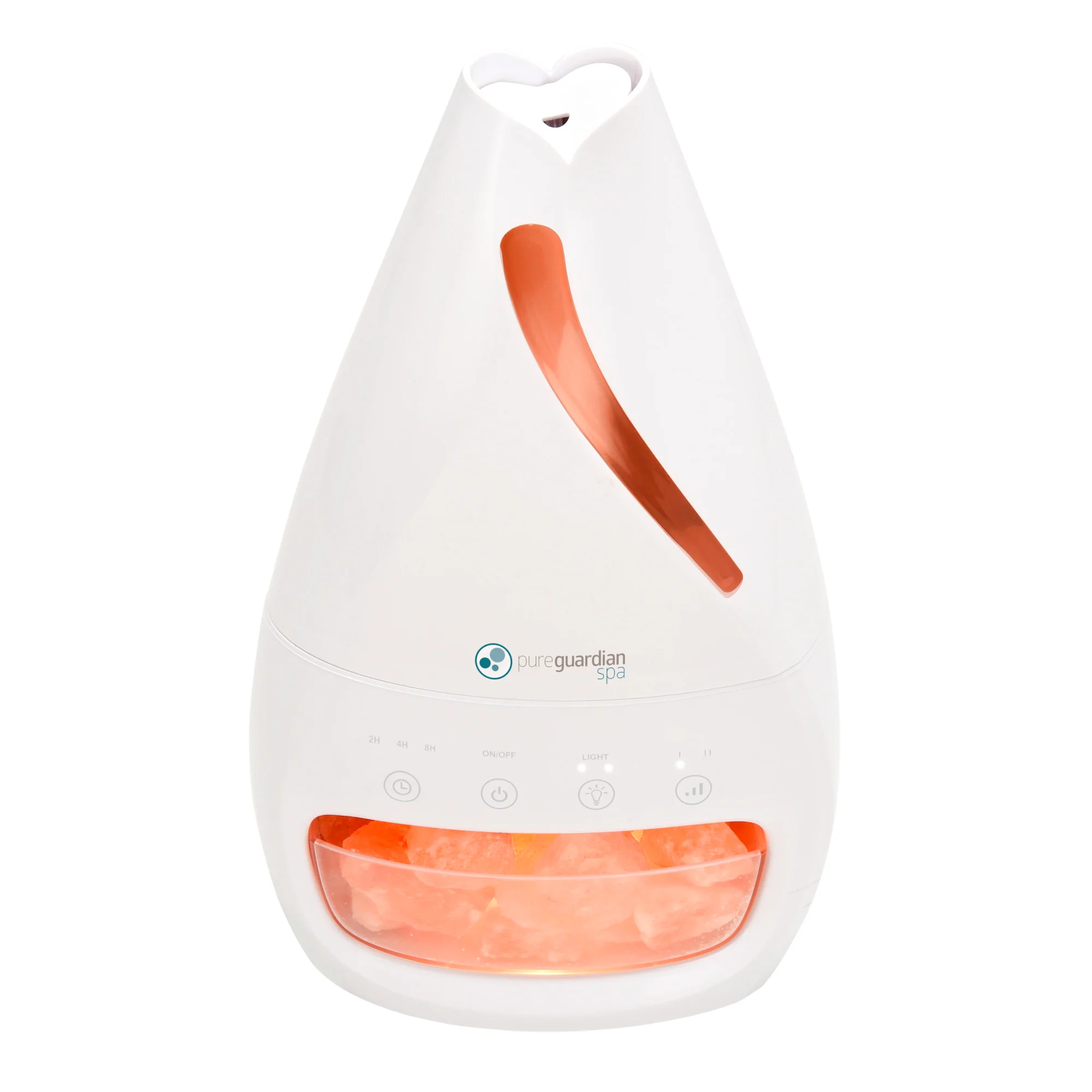 PureGuardian 3-in-1 Cool Mist Humidifier Salt Lamp with Aromatherapy Tray - Image 6