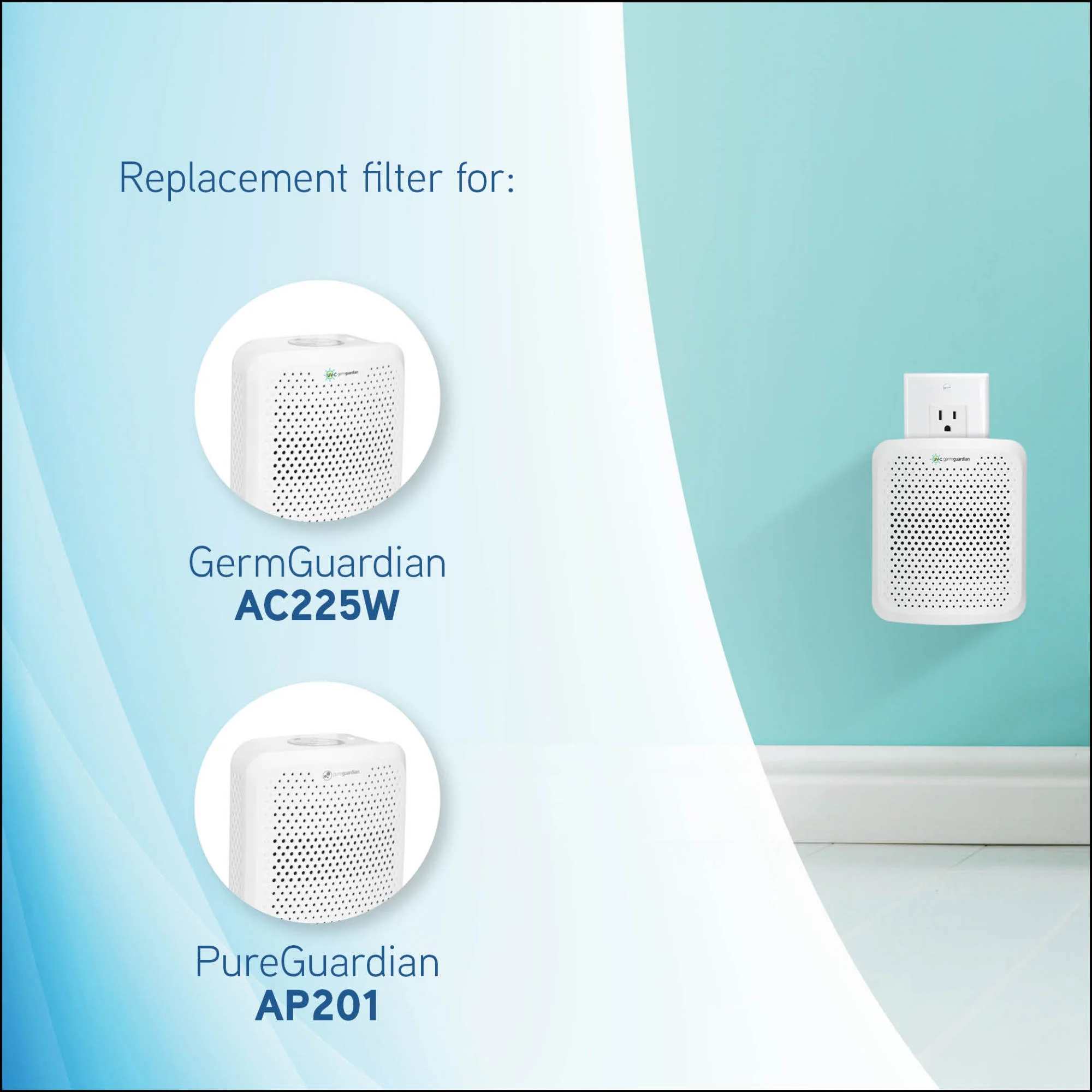 PureGuardian FLT200 Genuine Allergen Filter Replacements: 4 pack - Image 4