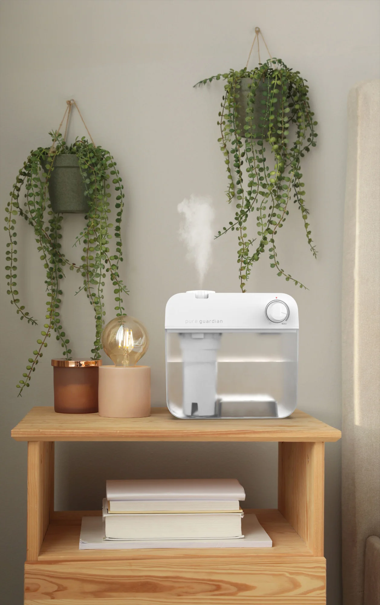 PureGuardian H1035W 40-Hour, 1-Gallon, Easy to Clean Cool Mist Ultrasonic Humidifier - Image 13