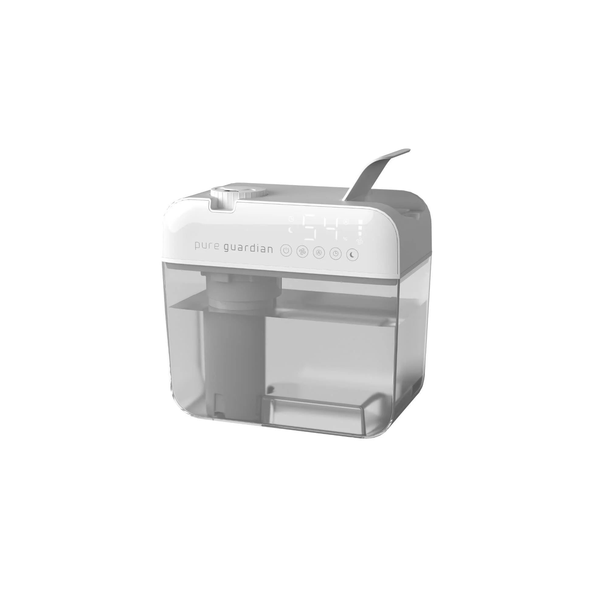PureGuardian H1050W 1.2 Gallon Cool Mist Ultrasonic Humidifier, White - Image 10