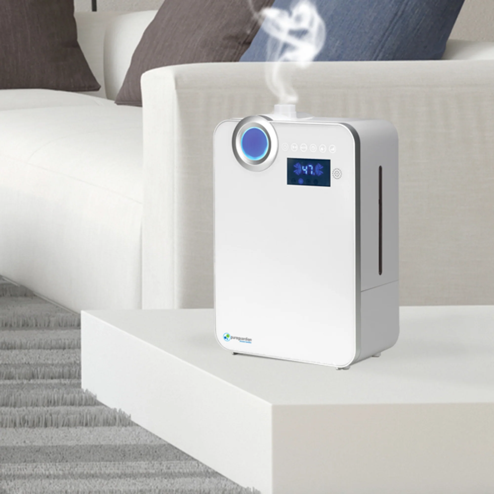 PureGuardian H7550 Elite Ultrasonic Warm Mist & Ultrasonic Cool Mist Humidifier - Image 8