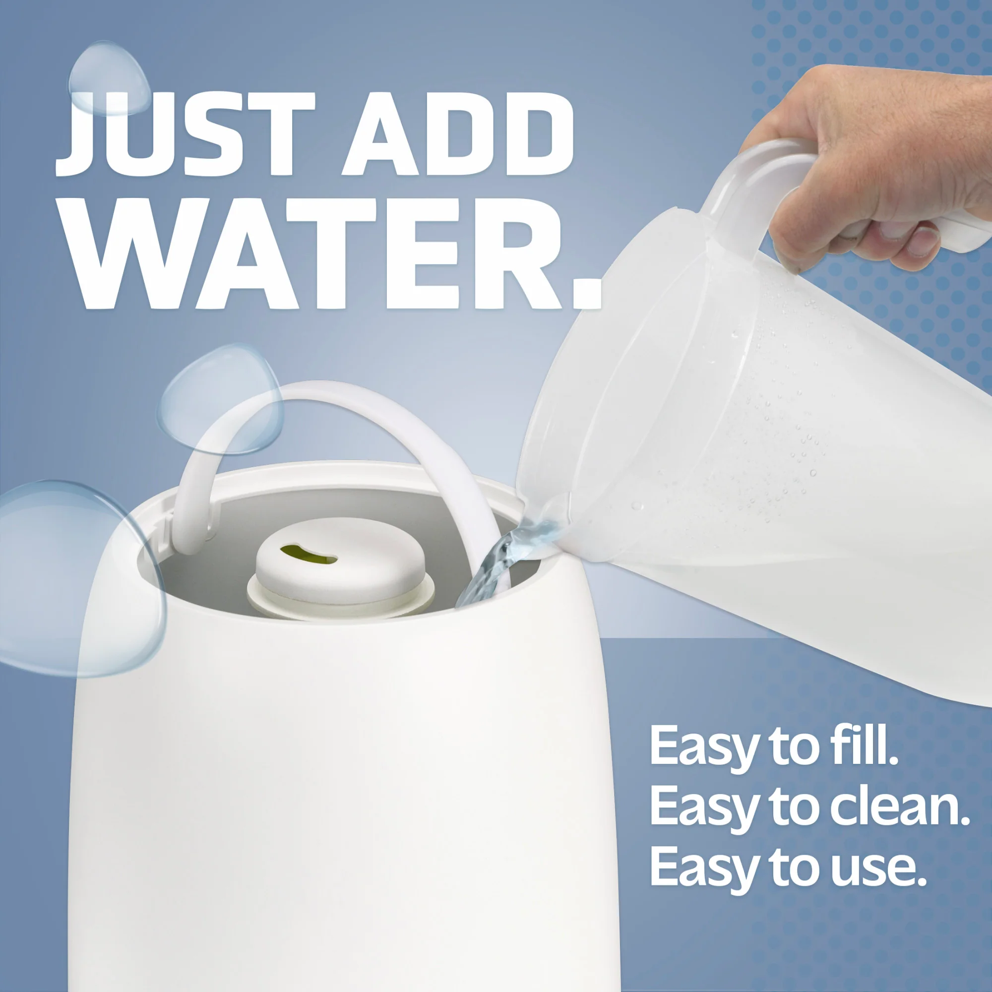 PureGuardian H955W 30-Hour Ultrasonic Top Fill Cool Mist Humidifier with Humidistat, .50 Gallon - Image 6