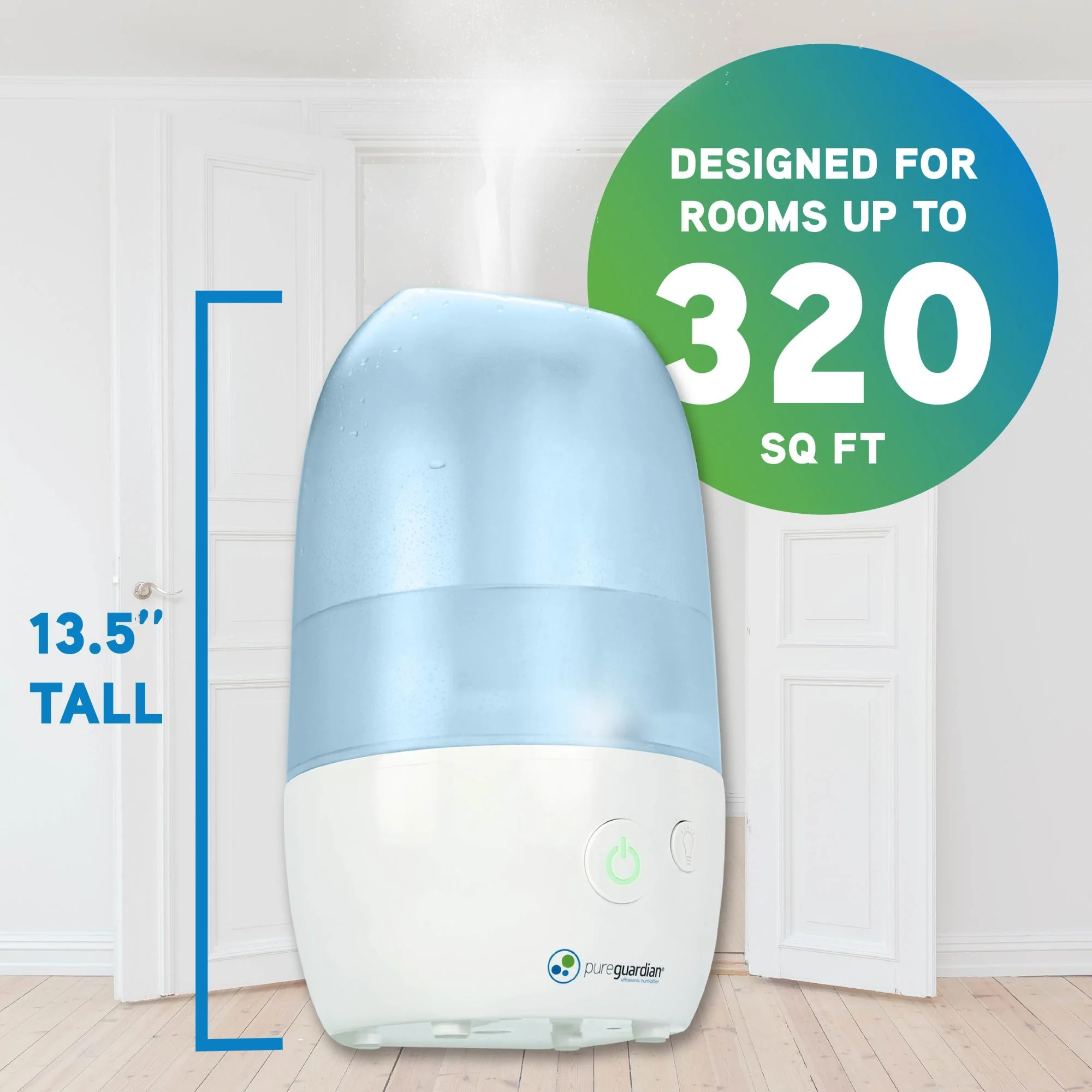 PureGuardian H975AR 1-Gallon Cool Mist Humidifier - Image 4